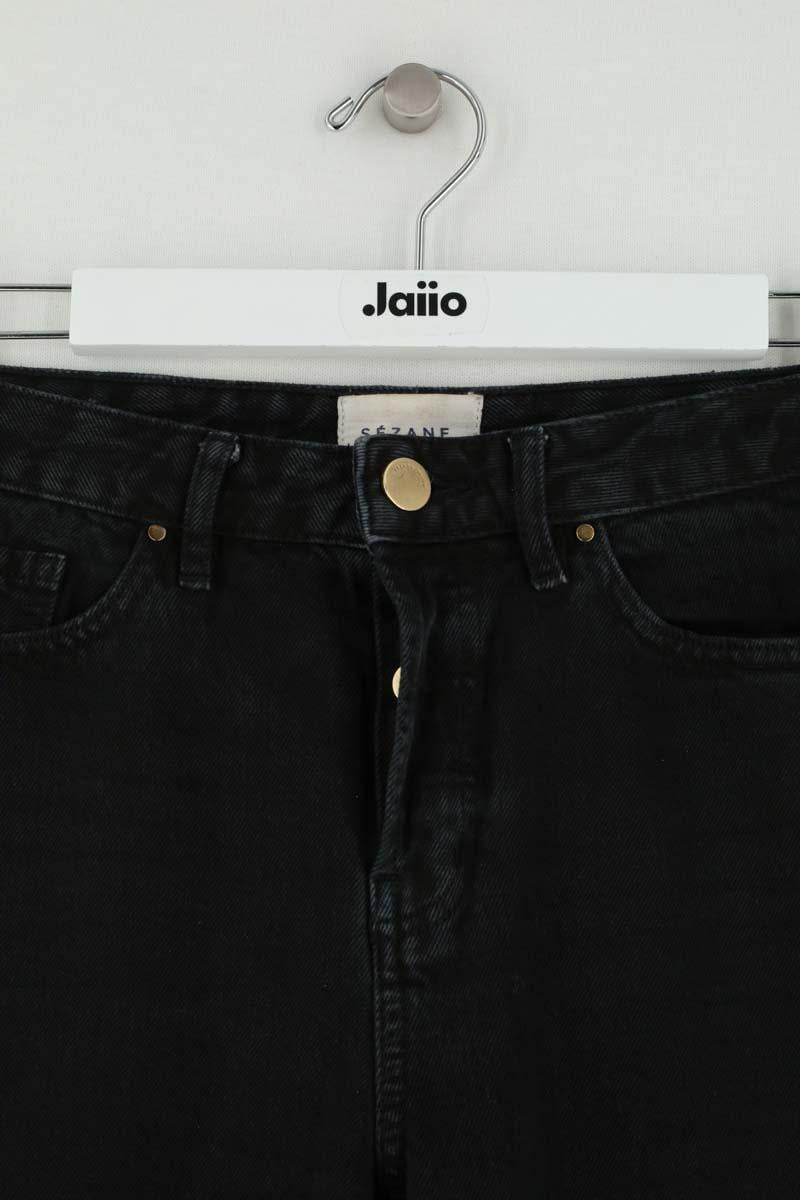 Straight jeans SEZANE - Seconde main Black