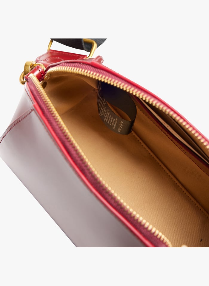 Leather Shoulder Bag Mogano Nat Nin Women Place des Tendances