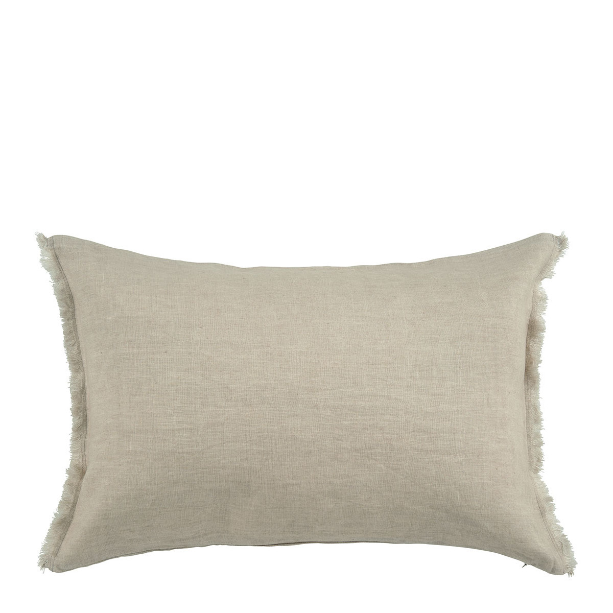 Linen cushion cover BLANC D'IVOIRE Beige