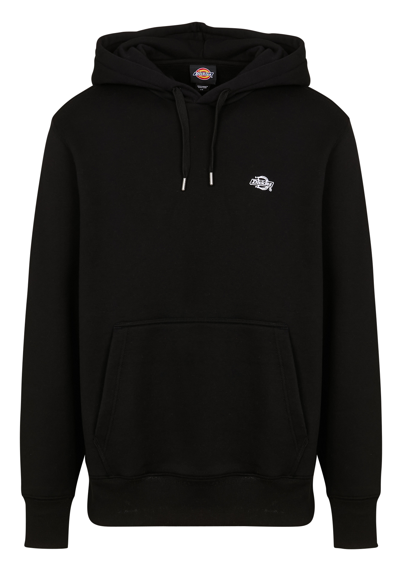 Sweat à capuche droite en coton mélangé DICKIES Noir