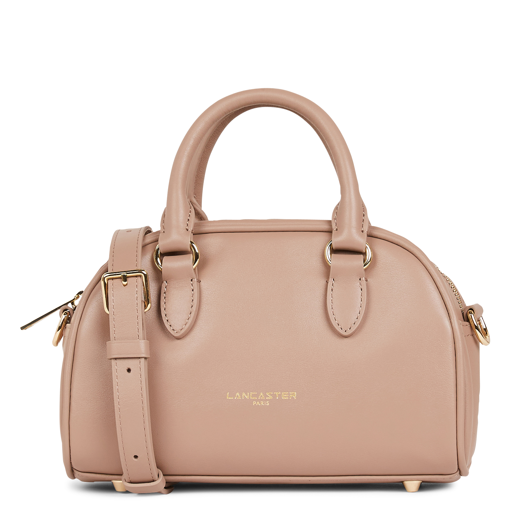 Bowlingtasche aus Leder LANCASTER PARIS Grau