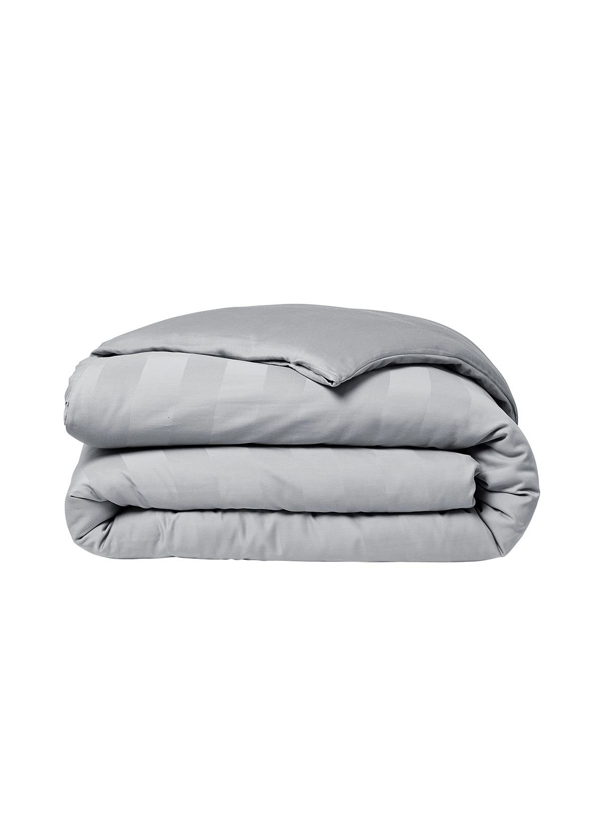 Solid color cotton bed set TODAY LINGE DE MAISON Grey