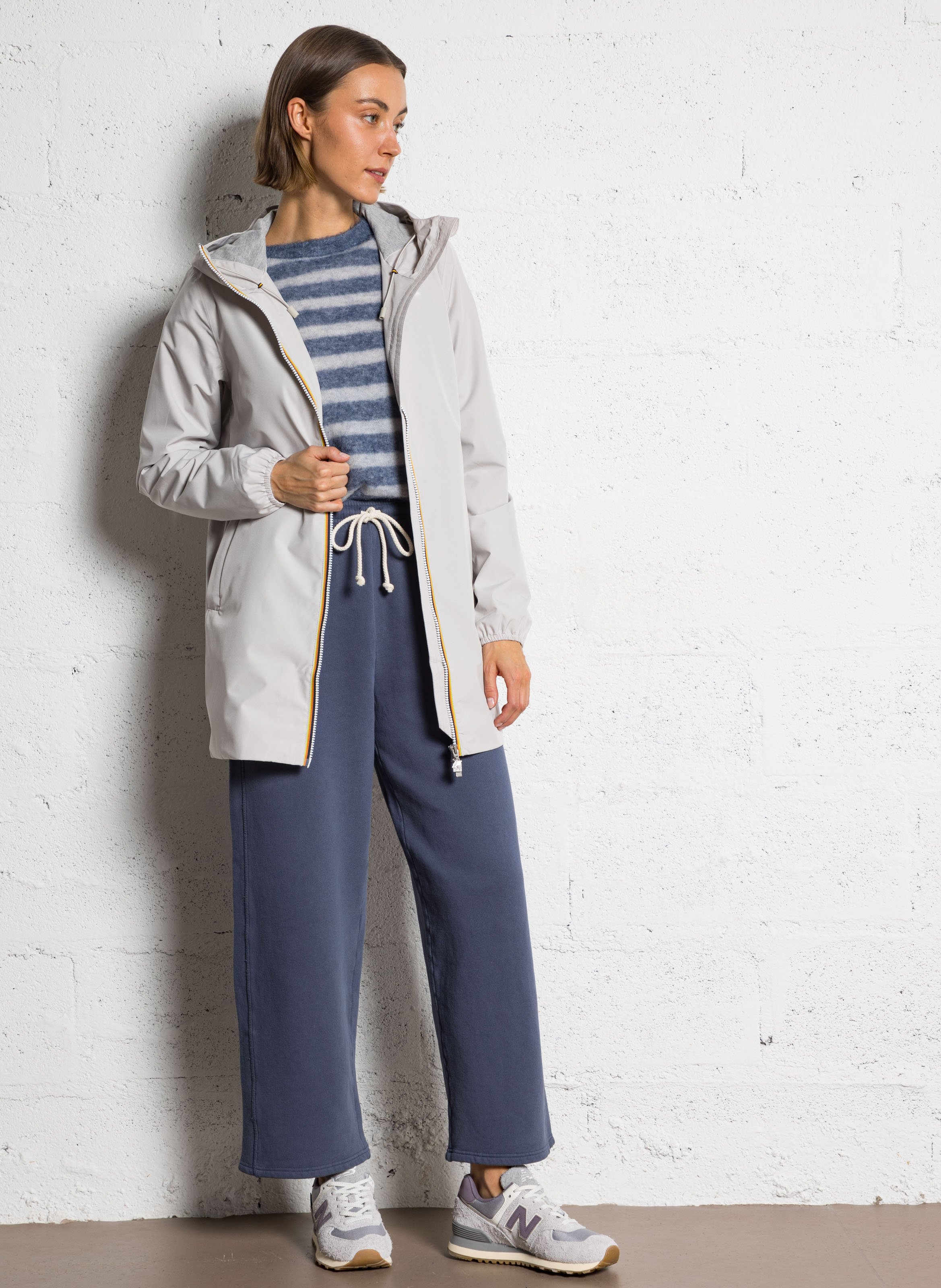 Cotton-blend track pants AMERICAN VINTAGE Blue