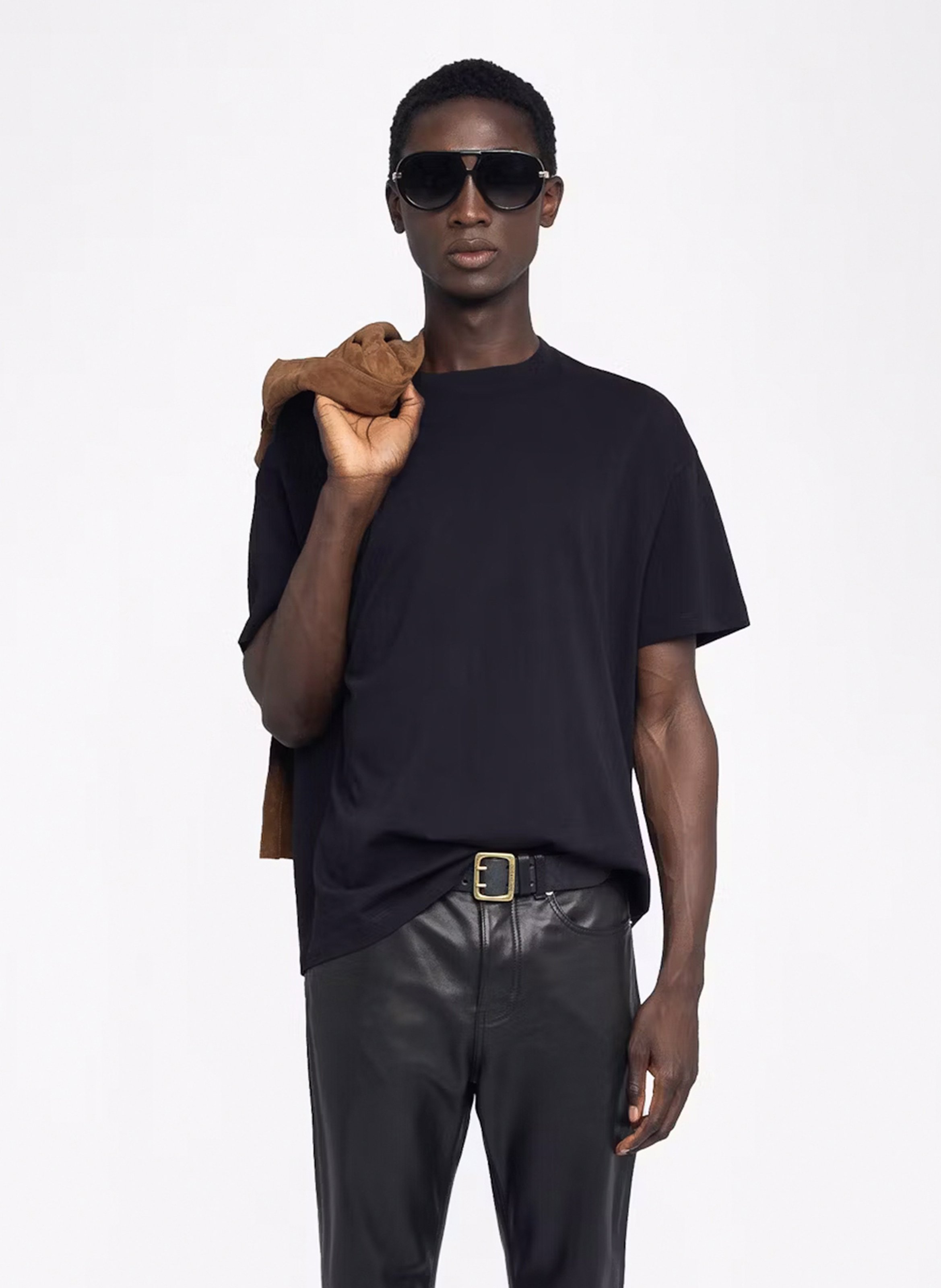 Tee-shirt oversize en coton ZADIG&VOLTAIRE Noir