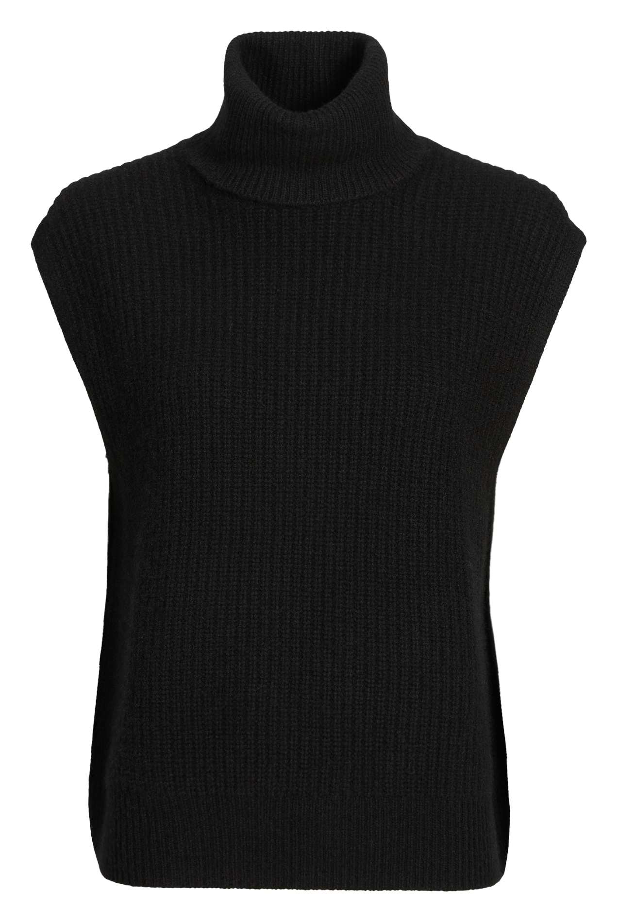 Cashmere polo neck sweater SAISON 1865 Black