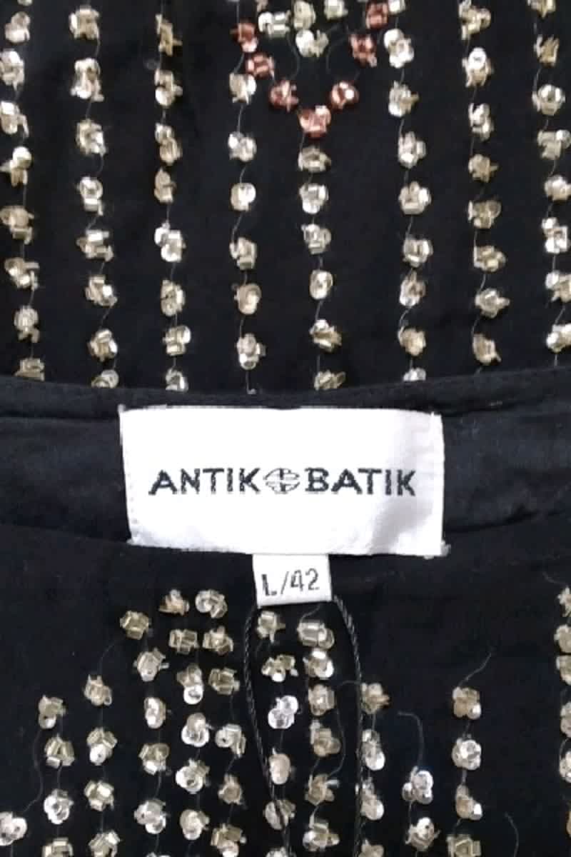T-shirt ANTIK BATIK - Seconde Main Black
