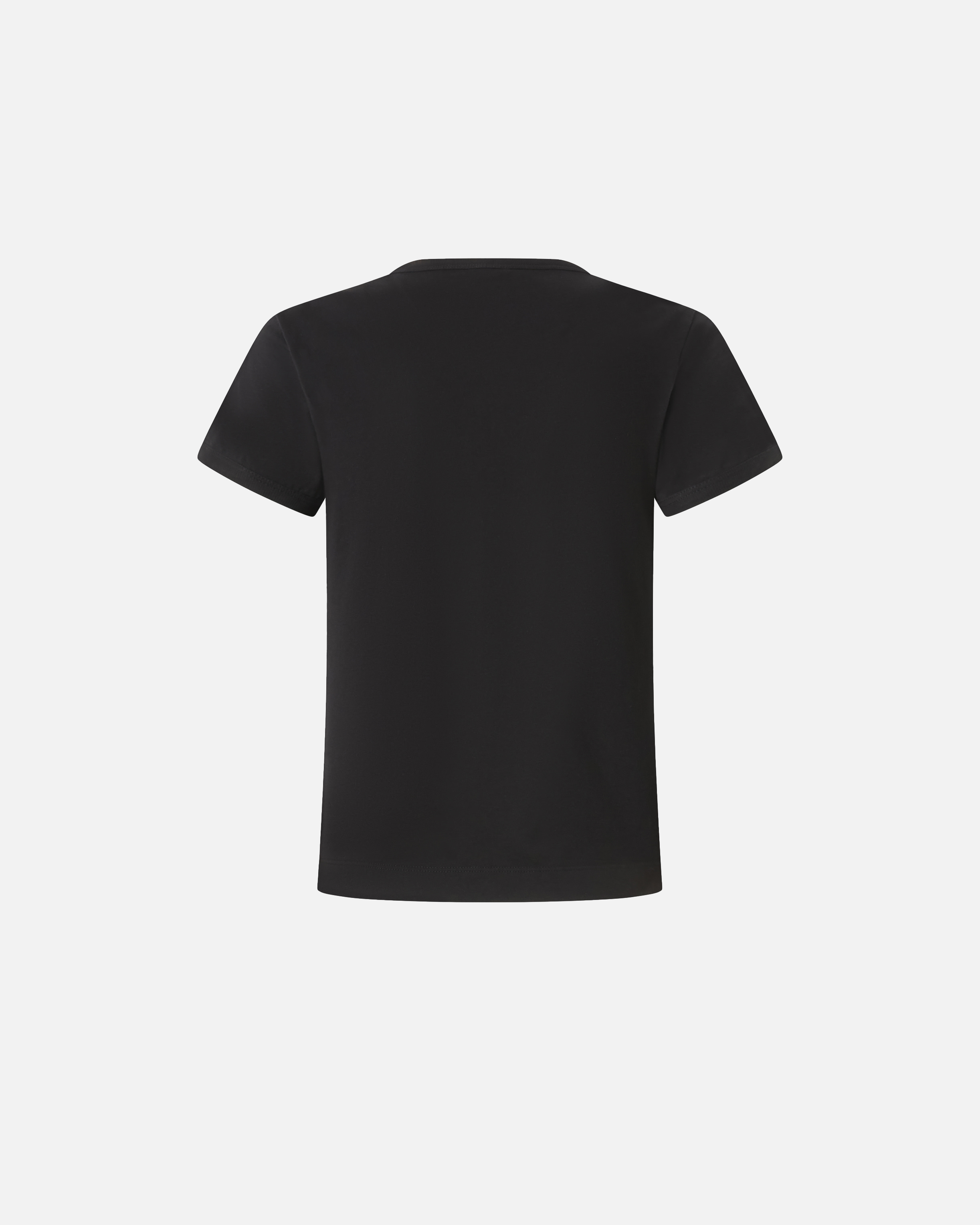 Short-sleeved t-shirt with embroidered logo PINKO Black