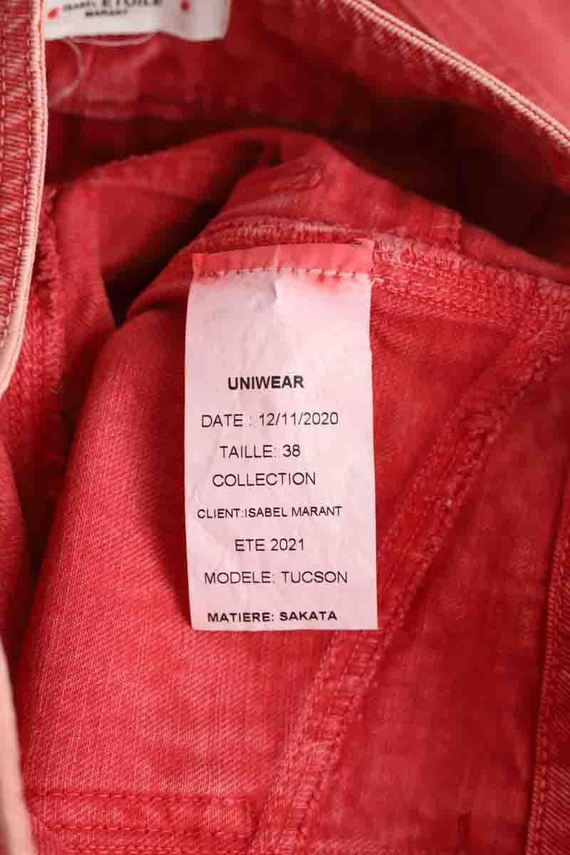 - Straight-leg jeans
- 5 pockets
- Straight cut
- Faded effect ISABEL MARANT ÉTOILE - SECONDE MAIN Orange