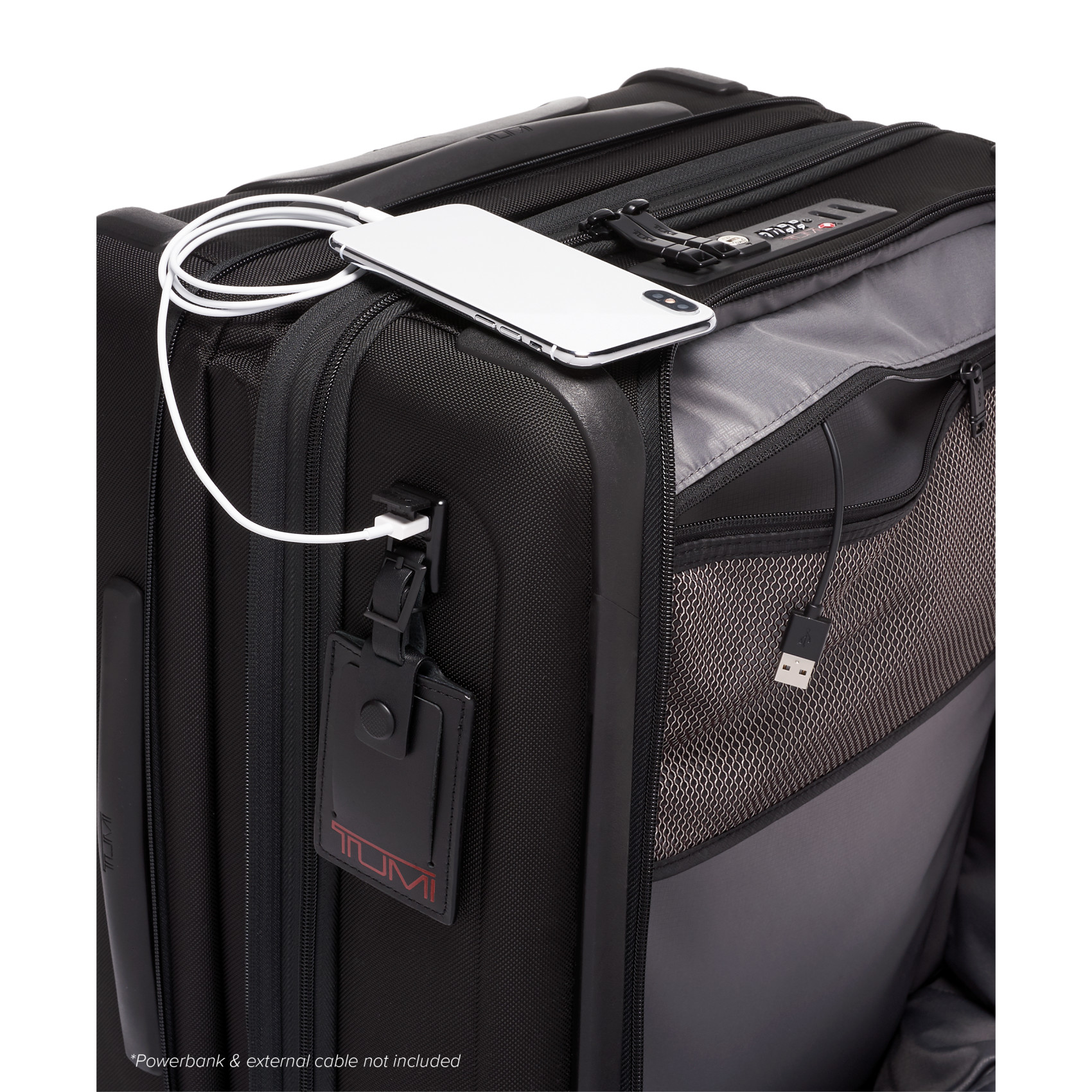 Tumi Alpha 4-Wheel Carry-On Suitcase Size S TUMI Black