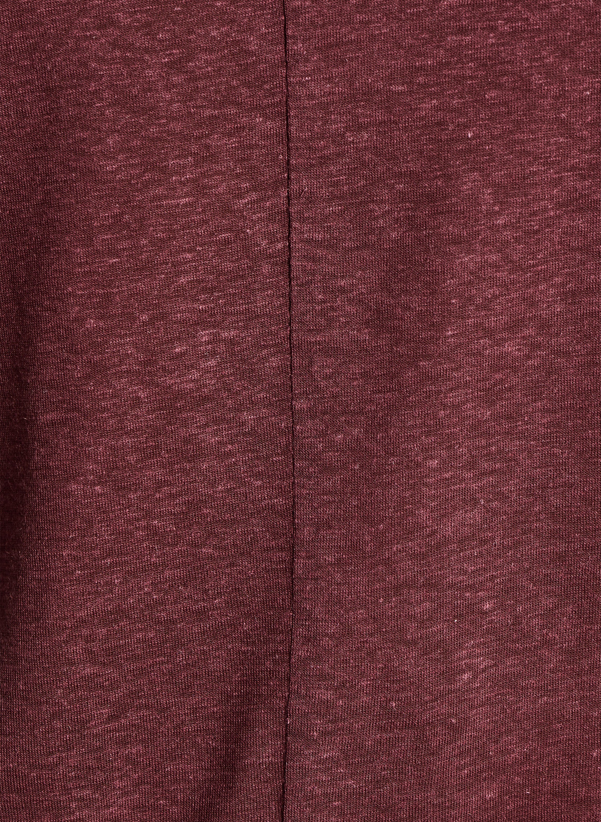 Oversize-T-Shirt mit Rundhalsausschnitt LA FEE MARABOUTEE Braun