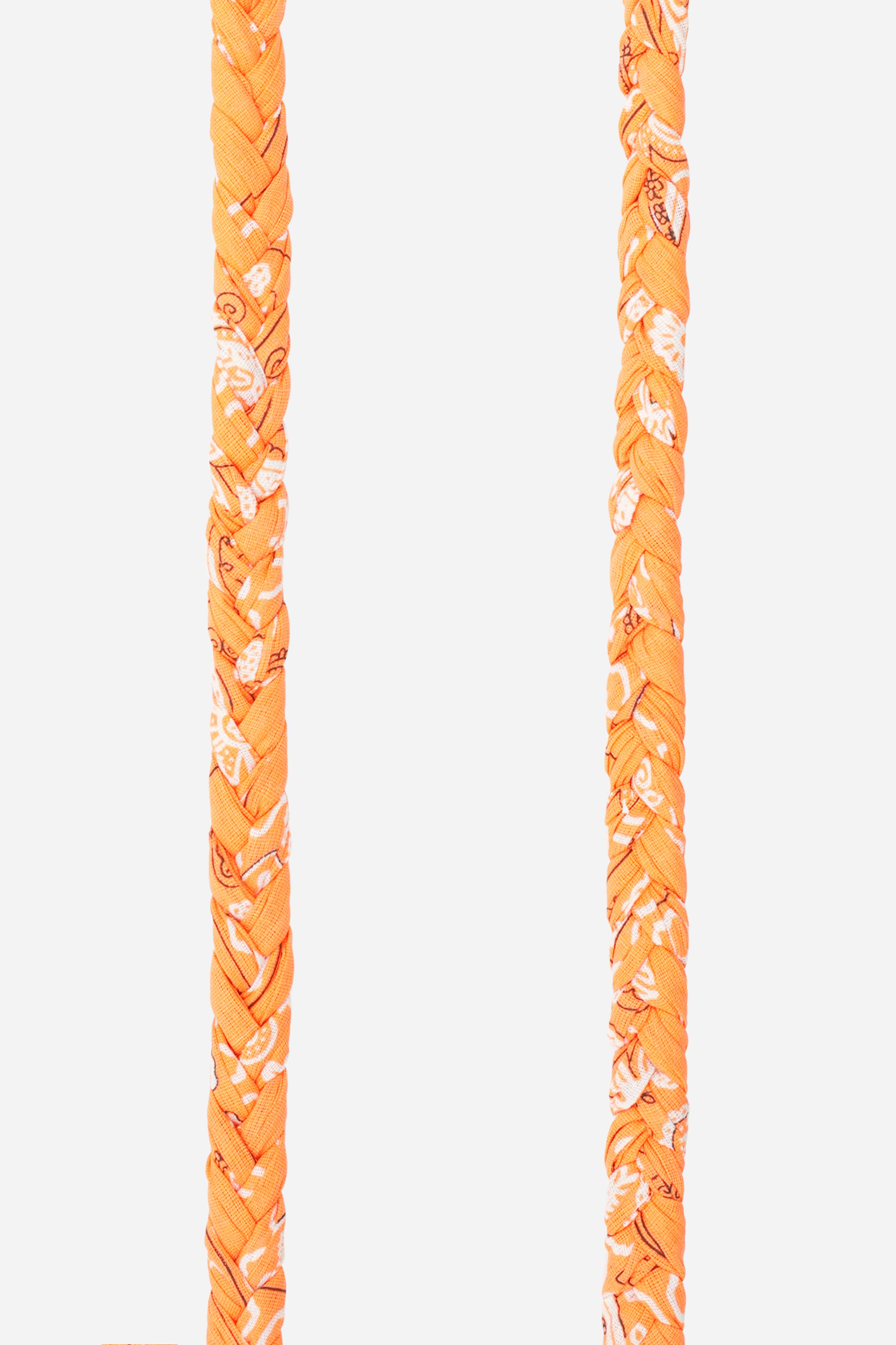 Phone cord in bandana LA COQUE FRANCAISE Orange