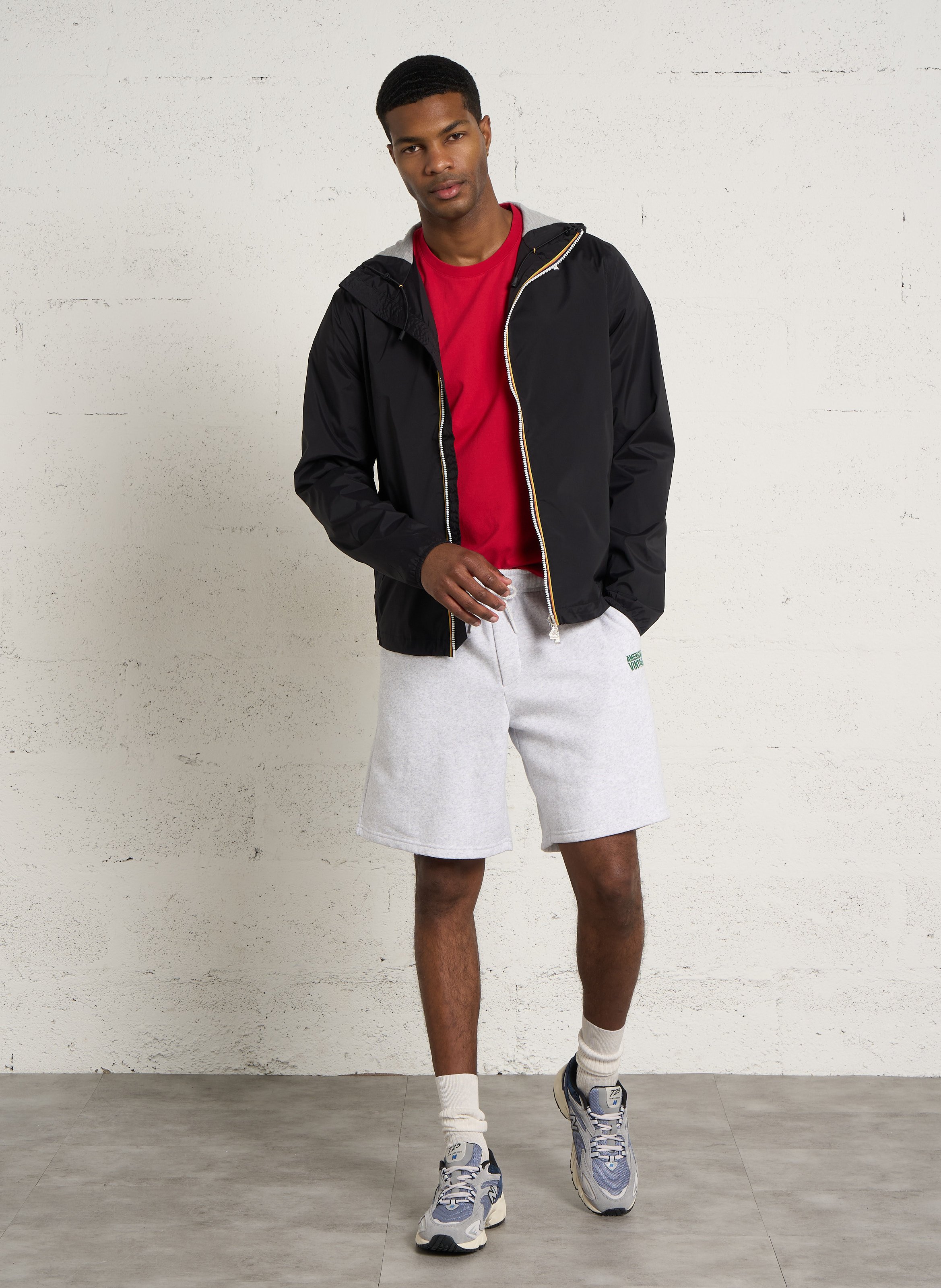 Straight sweatshorts AMERICAN VINTAGE Grey