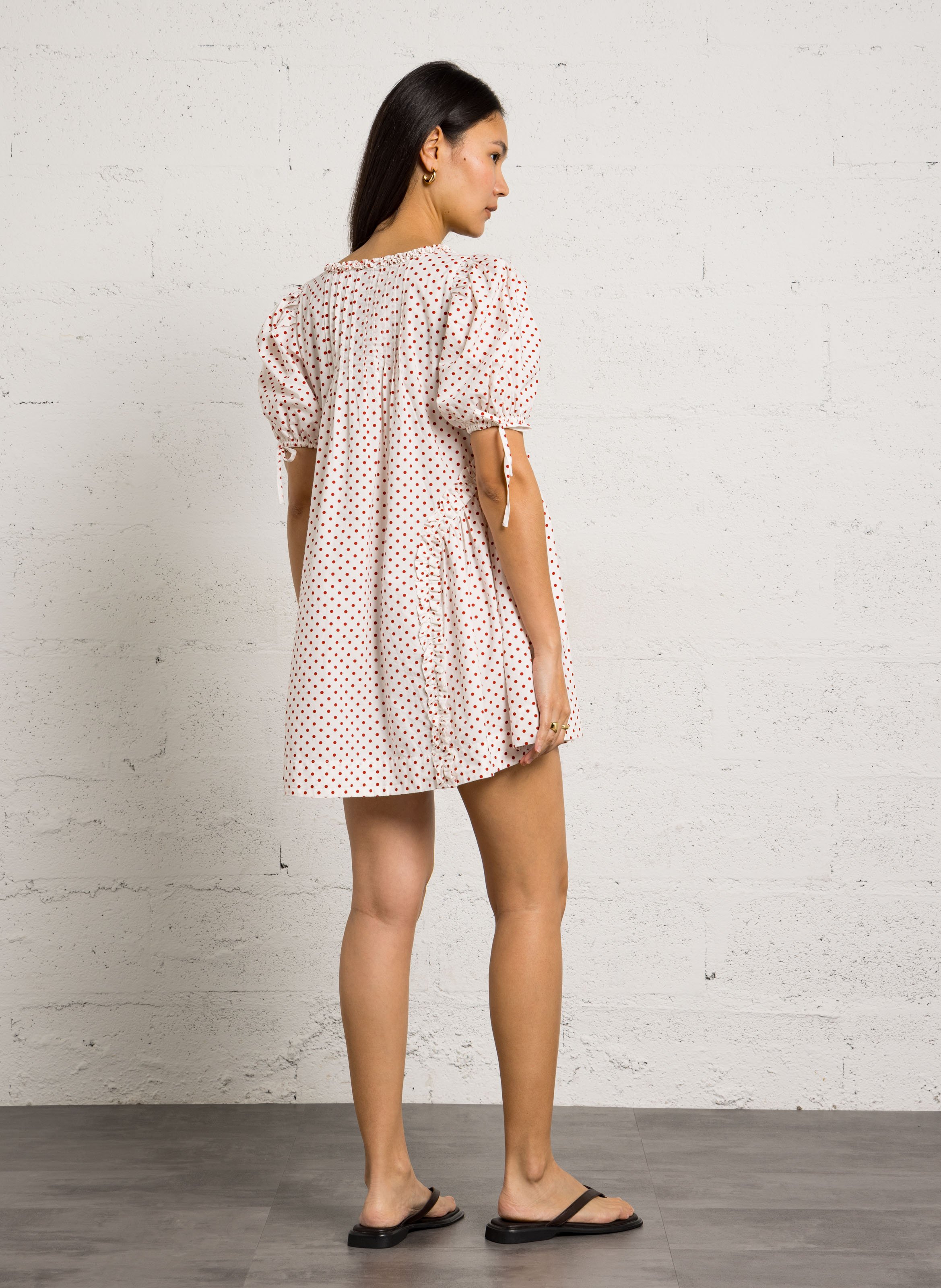 Robe courte ample à pois DAMSON MADDER Multicolore