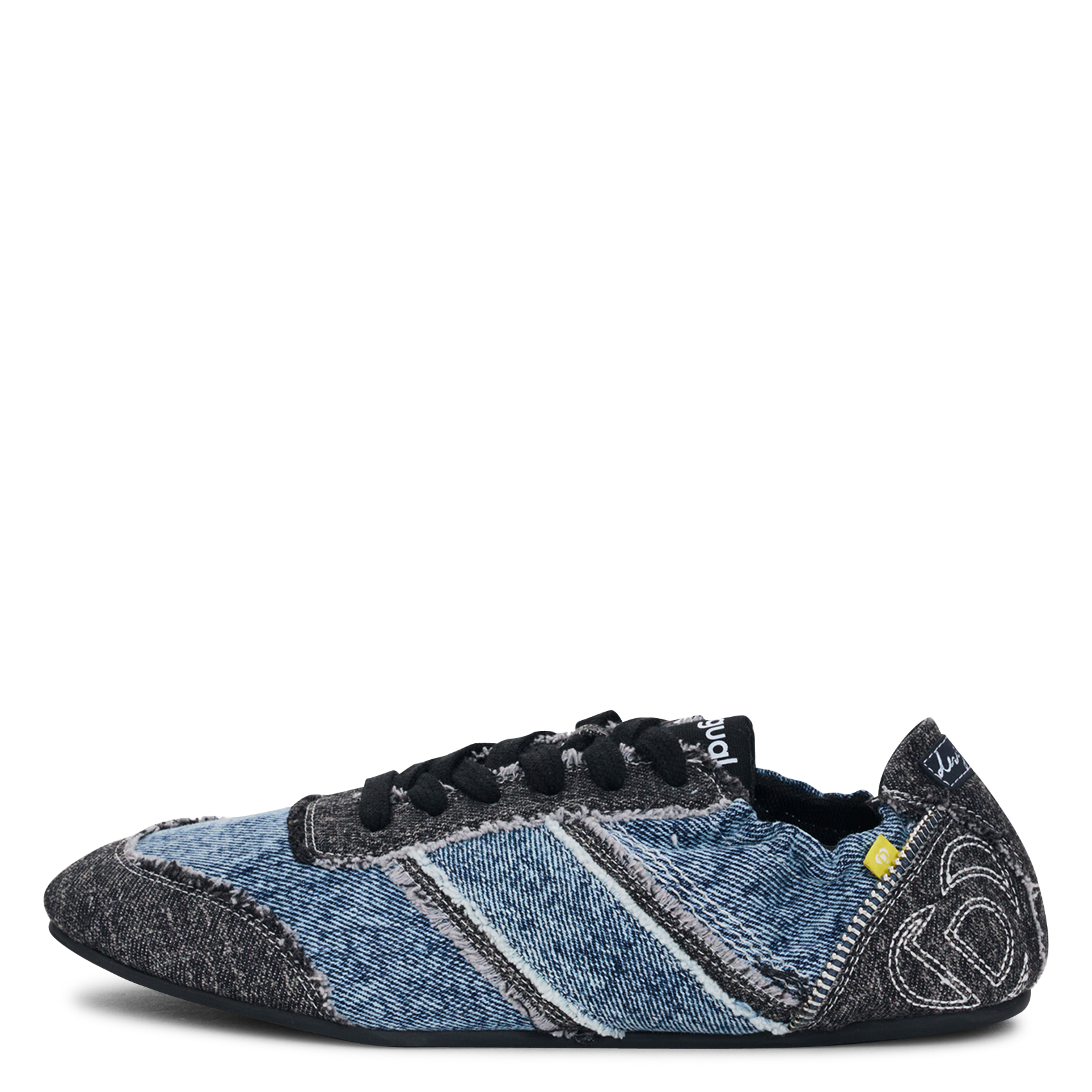 Baskets basses en denim DESIGUAL Bleu