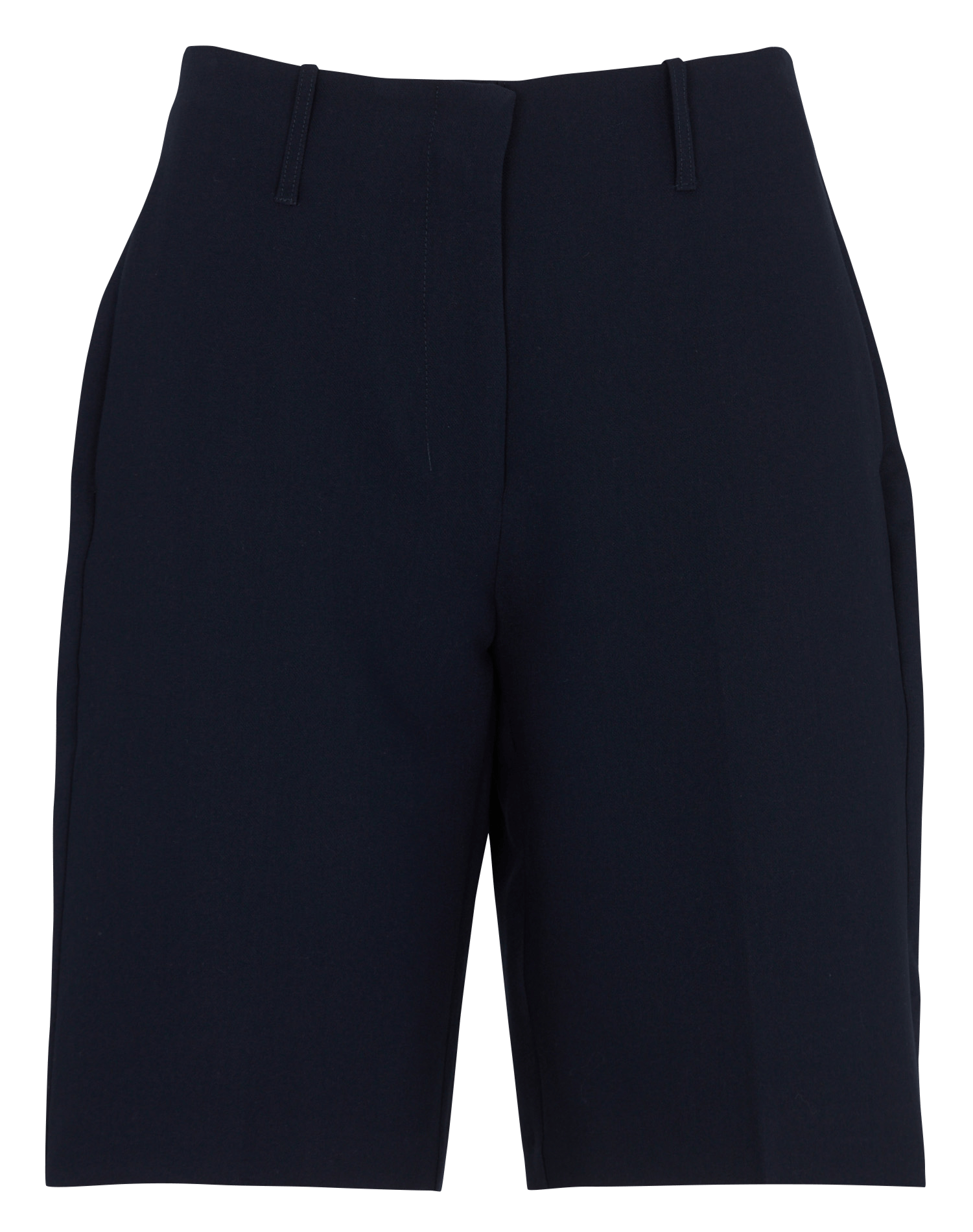 Recht short met hoge taille SUD EXPRESS Blauw