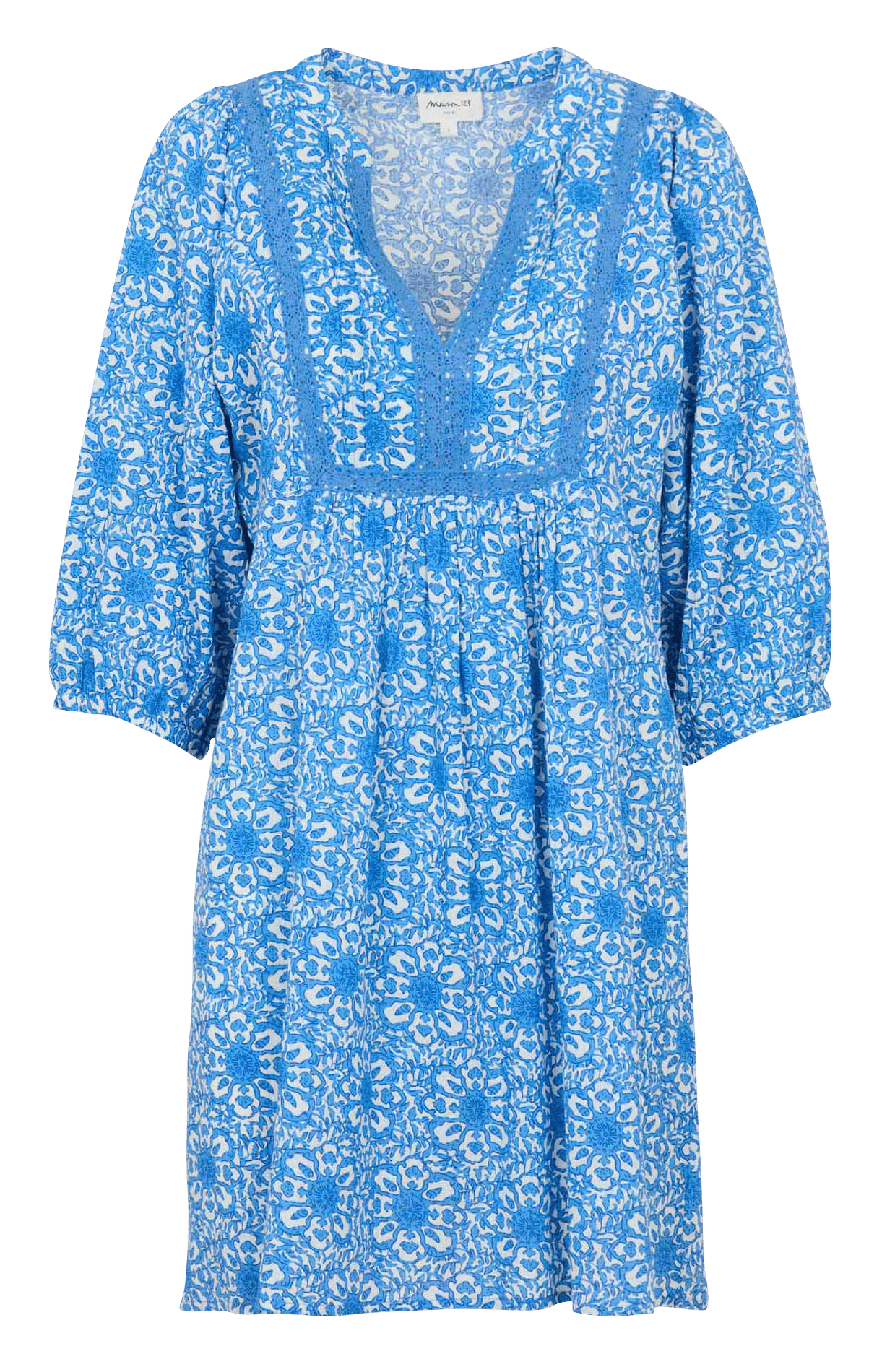 Robe imprimé MAISON 123 Bleu