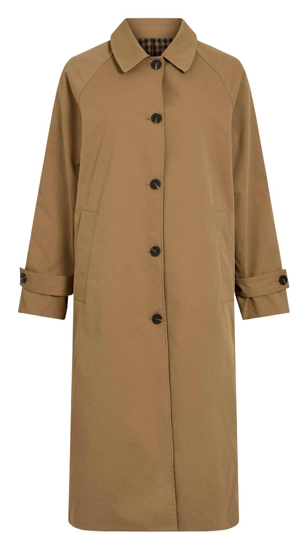Trench droit col classique VILA Marron