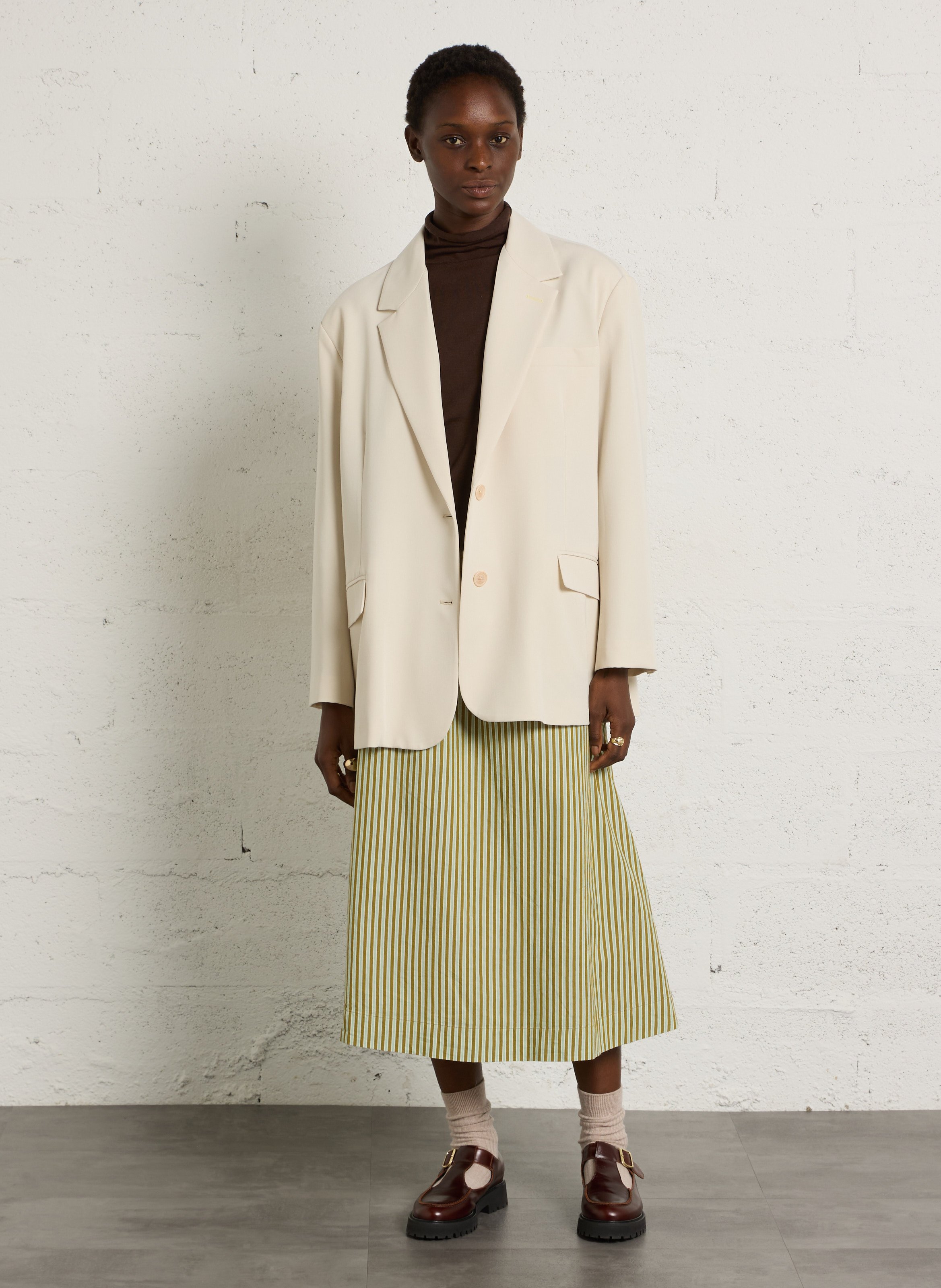 Veste blazer ample IMPERIAL Beige