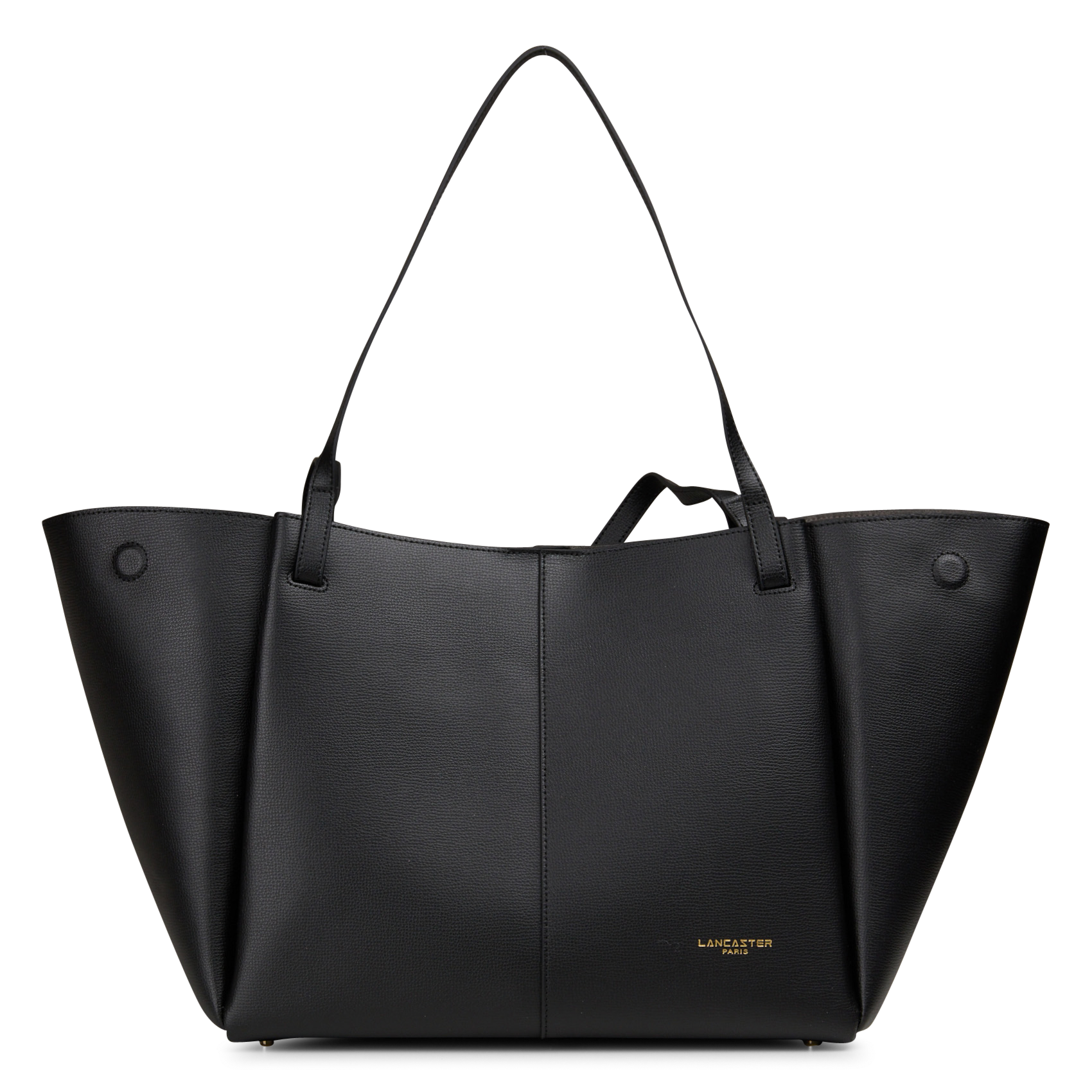 Shopper aus Leder LANCASTER PARIS Schwarz