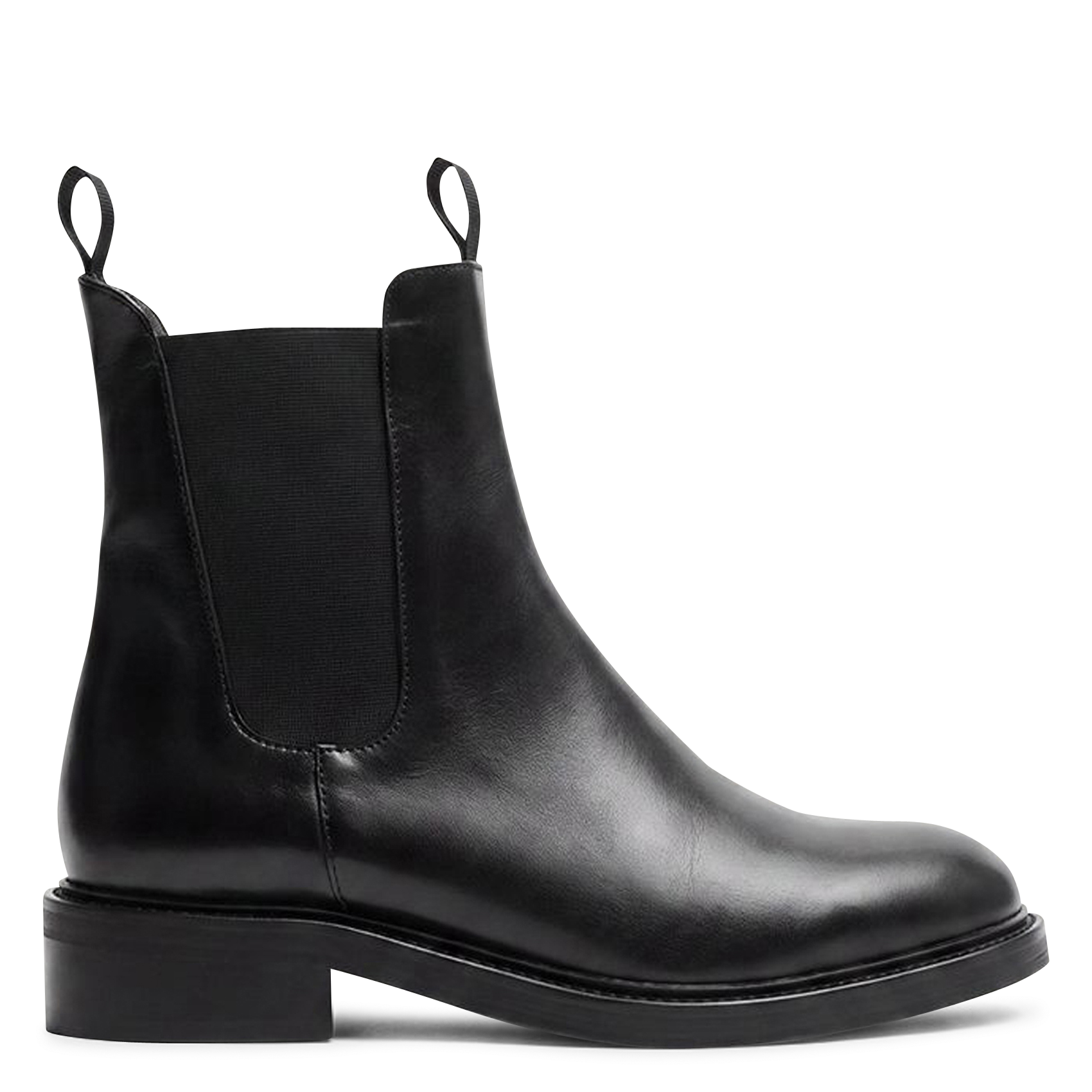 Chelsea-Stiefeletten aus Leder JONAK Schwarz