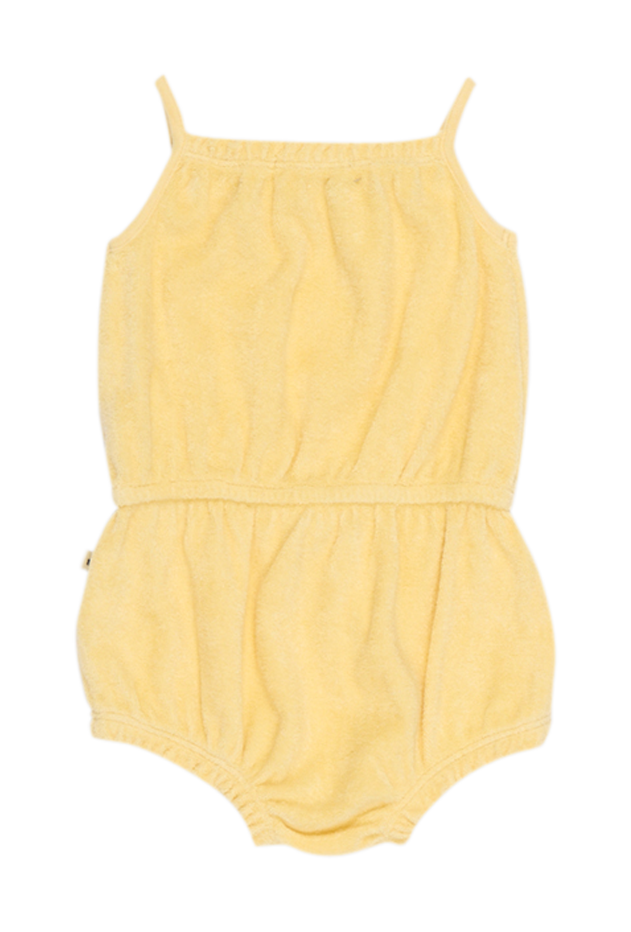 Spielanzug aus Baumwolle mit eckigem Ausschnitt THE NEW SOCIETY Gelb