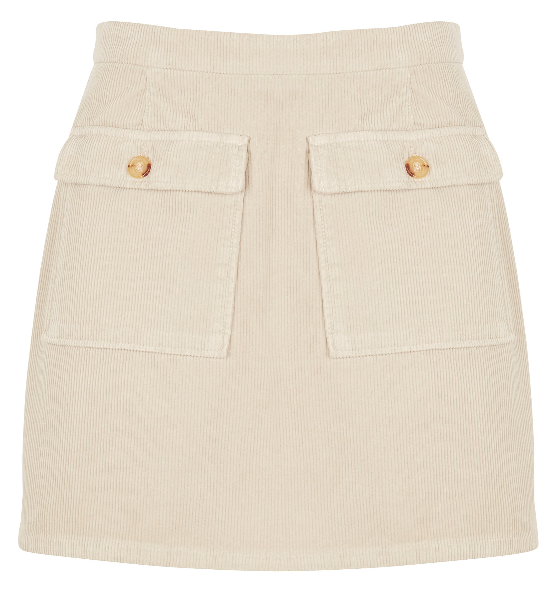 Short straight cotton skirt BELLEPIECE