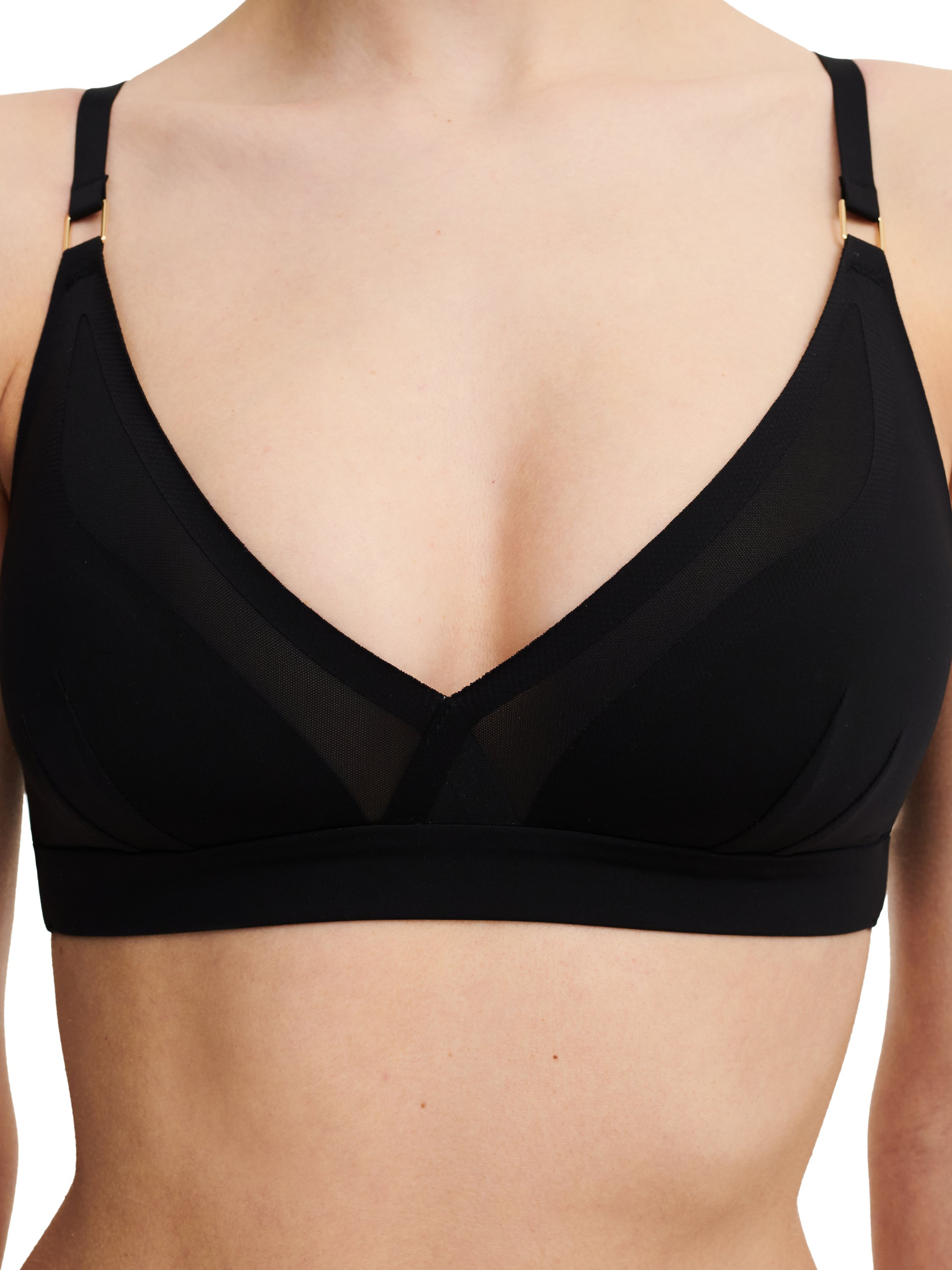 Non-wired triangle bra CHANTELLE Black
