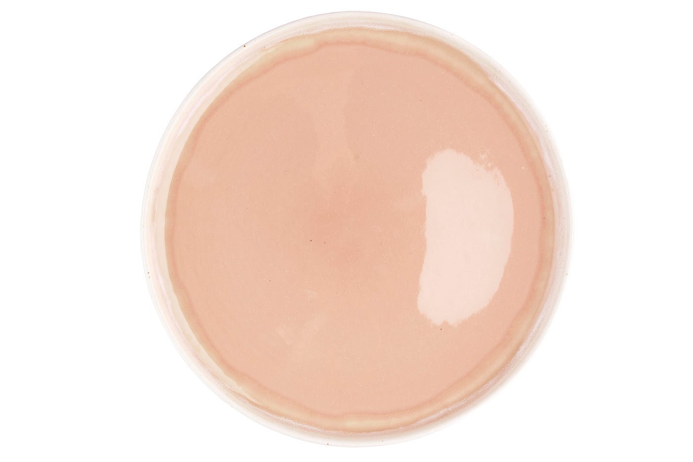 Oxygen plate ø27cm - 6 pieces - green-gray BJORN Pink