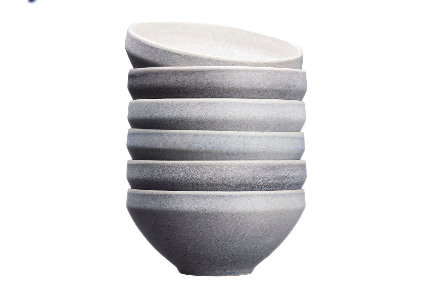 Stone bowl ø17.5cm - 6 pieces - moon gray BJORN Grey