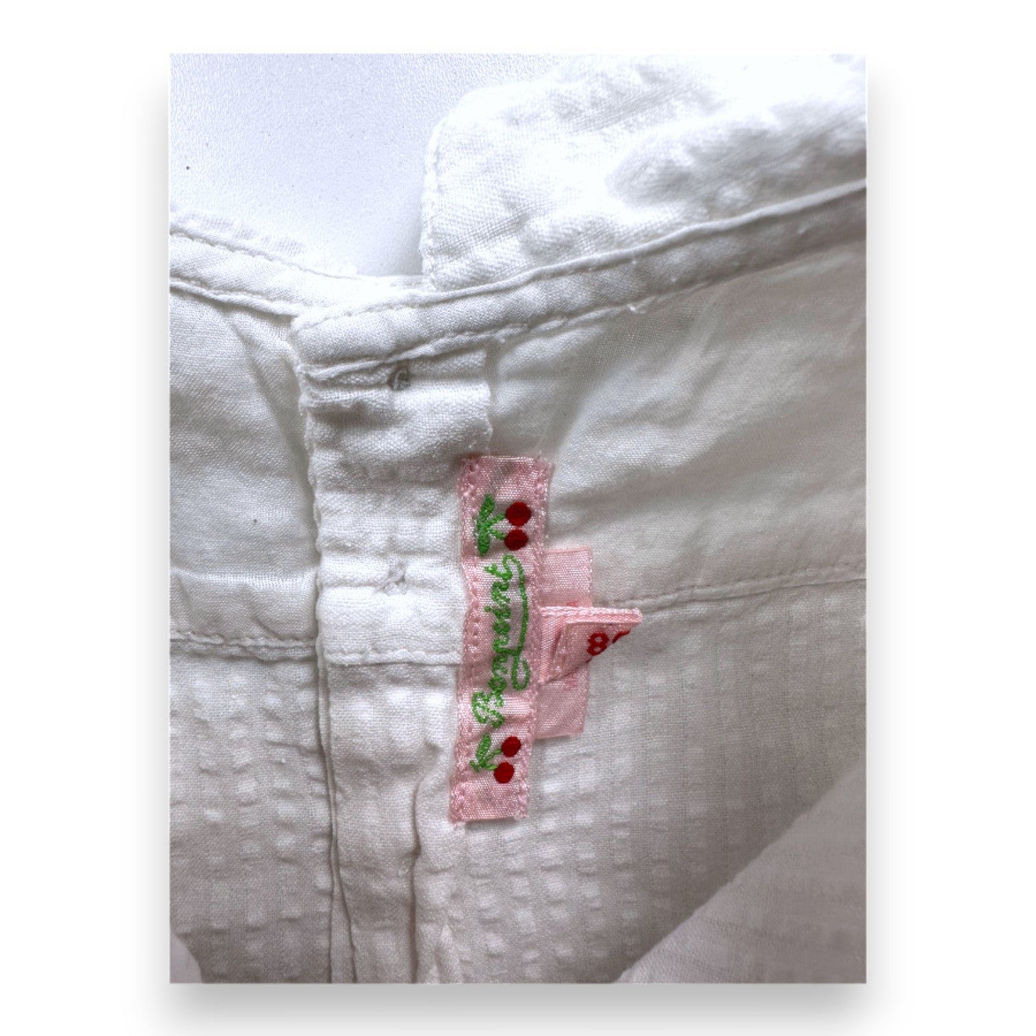 White baby shirt - 24 months BONPOINT - Seconde Main White