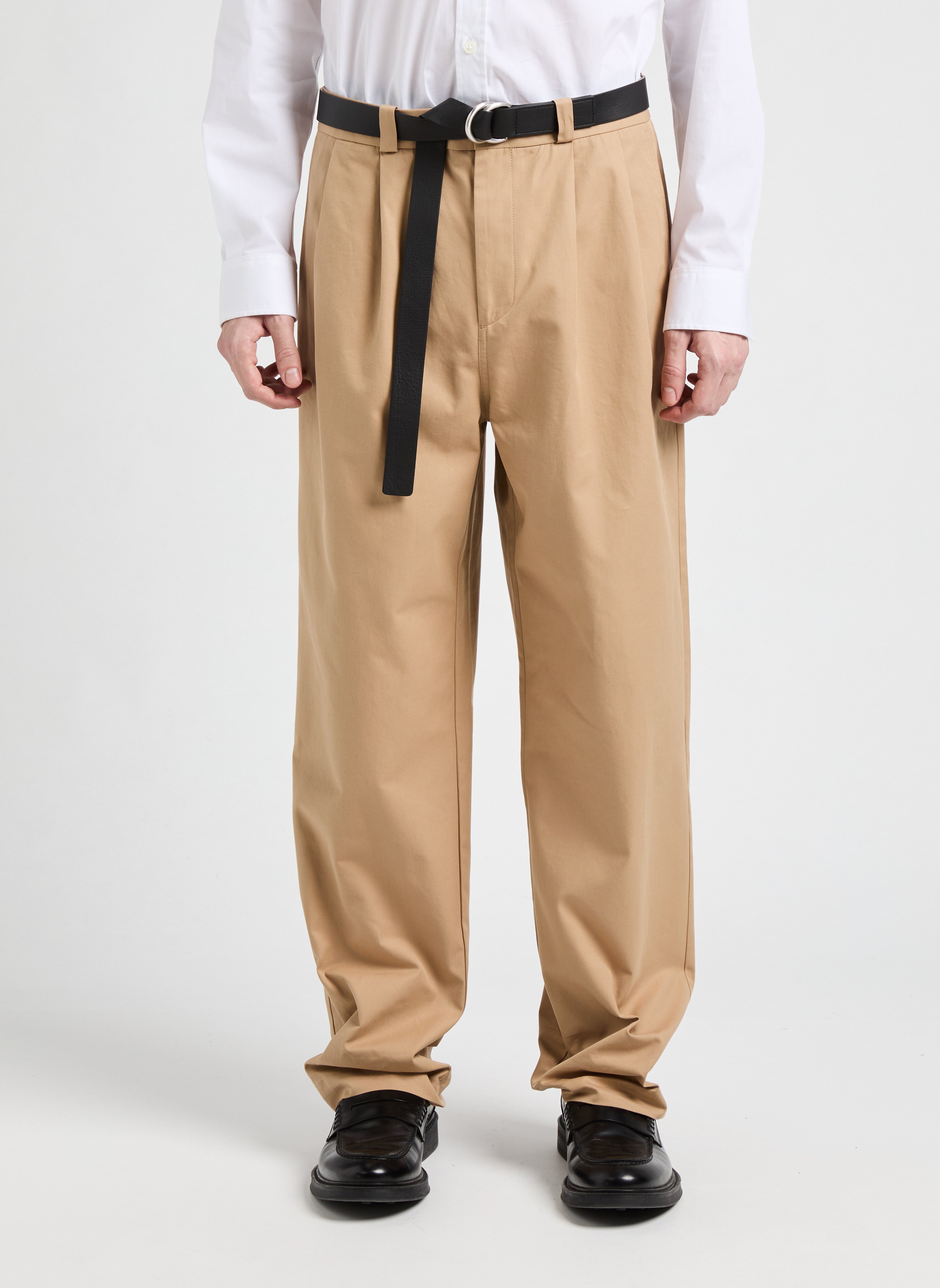 Pantalon droit SAISON 1865 Beige