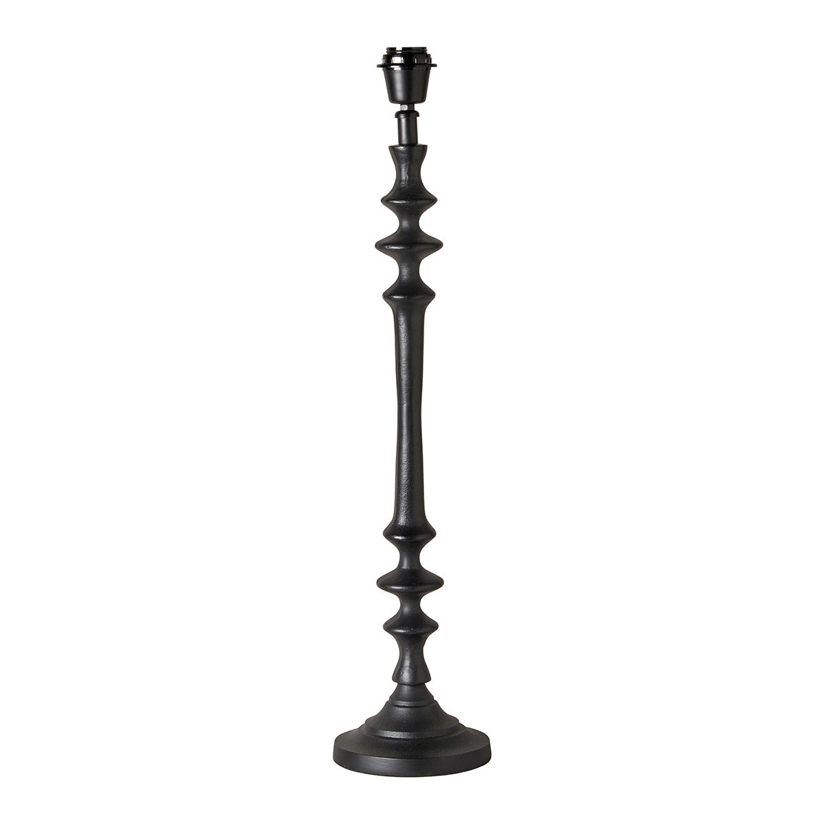 Metal lamp base BLANC D'IVOIRE Black