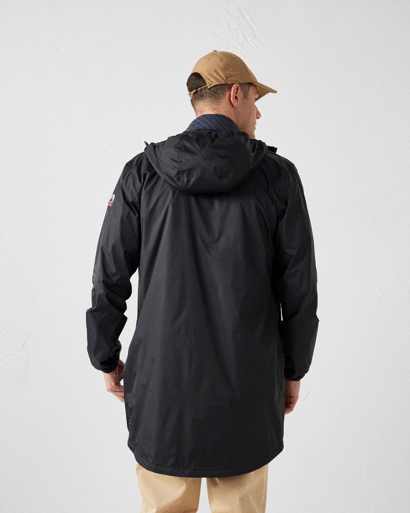 Long waterproof coat lined with fleece - Oban Polar JOTT Black