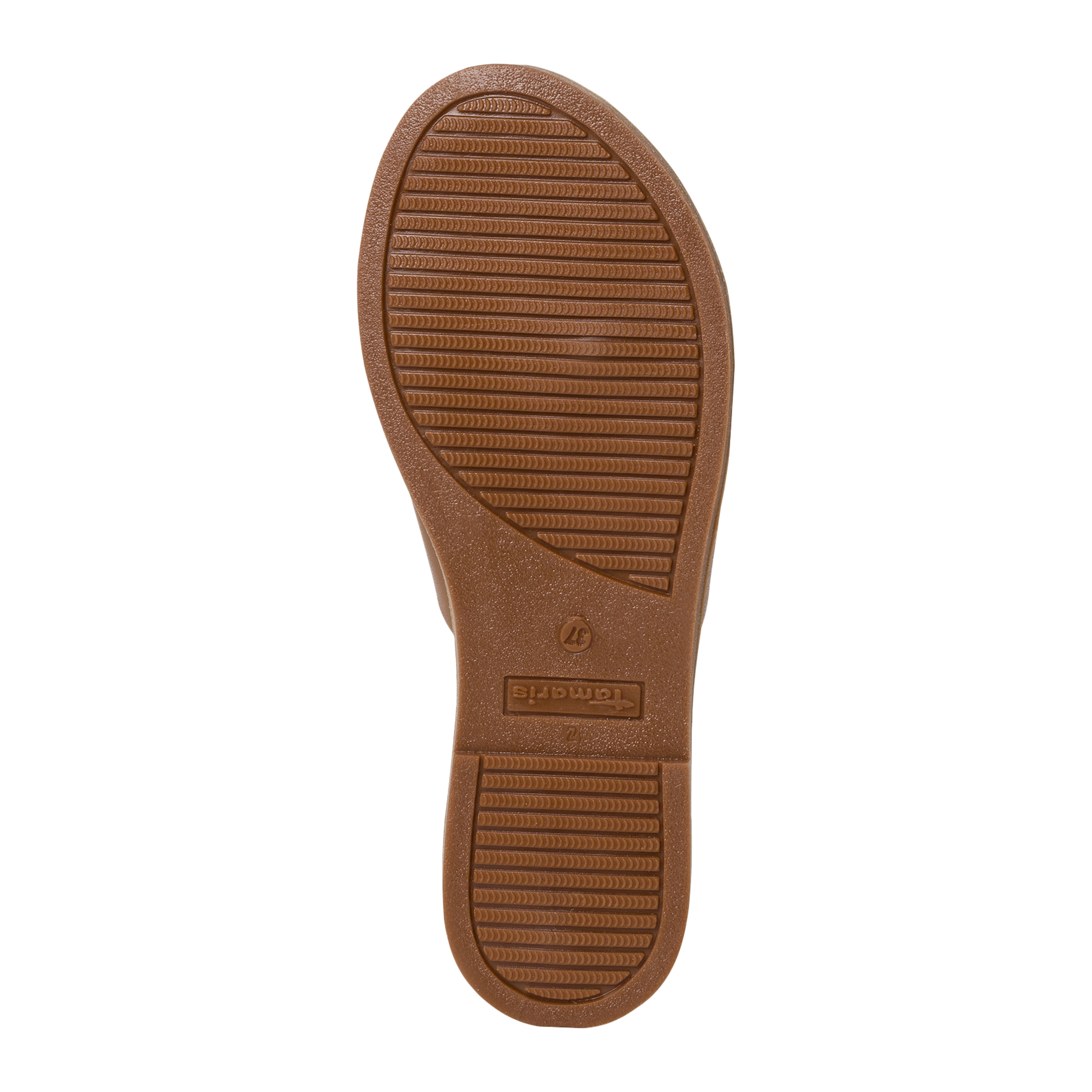 Faux leather sandals TAMARIS Brown