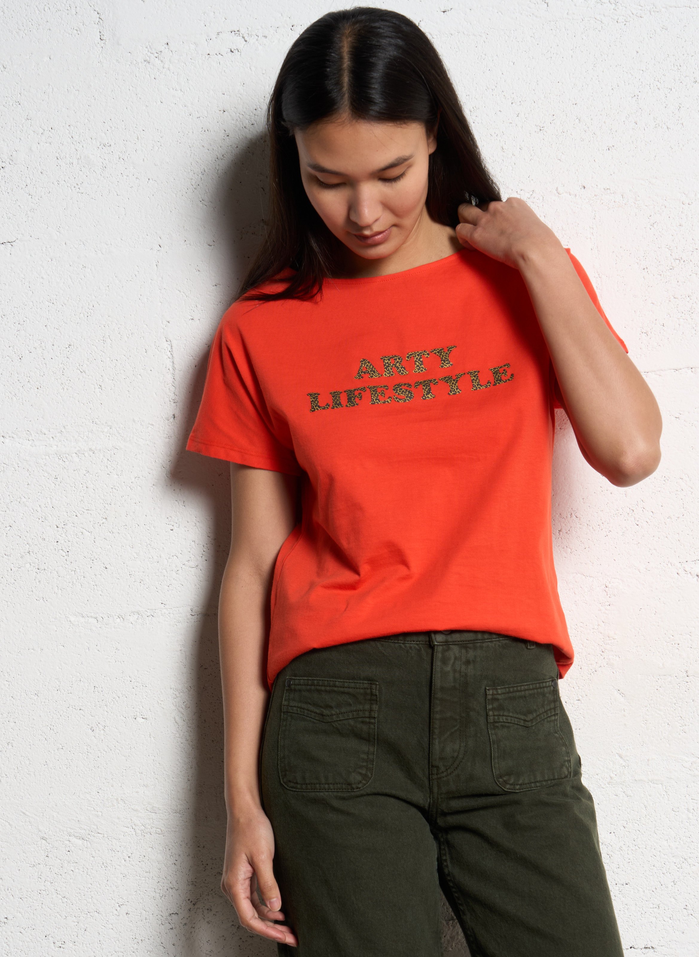 Effen T-shirt ONE STEP