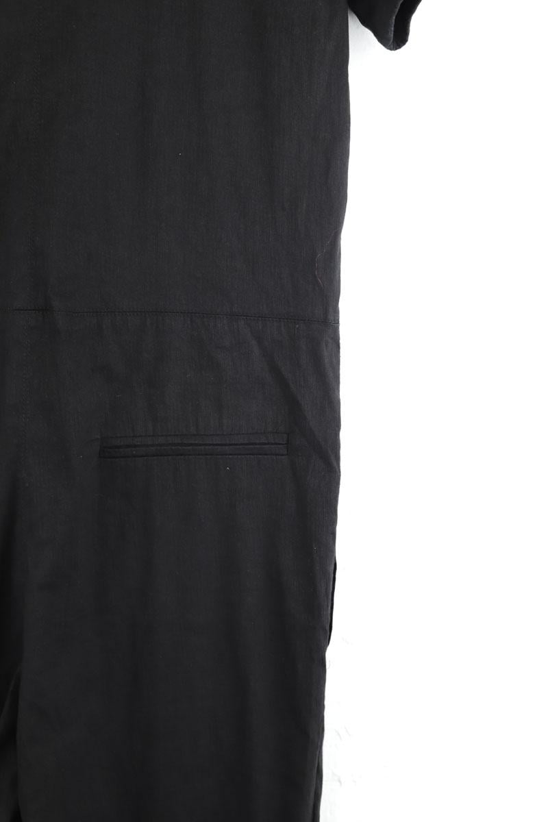 Cotton jumpsuit ISABEL MARANT ÉTOILE - SECONDE MAIN Black