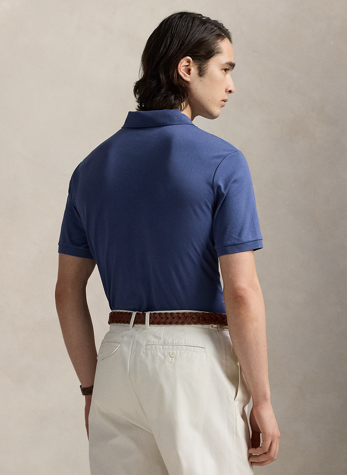 Polo slim-fit en coton POLO RALPH LAUREN Bleu