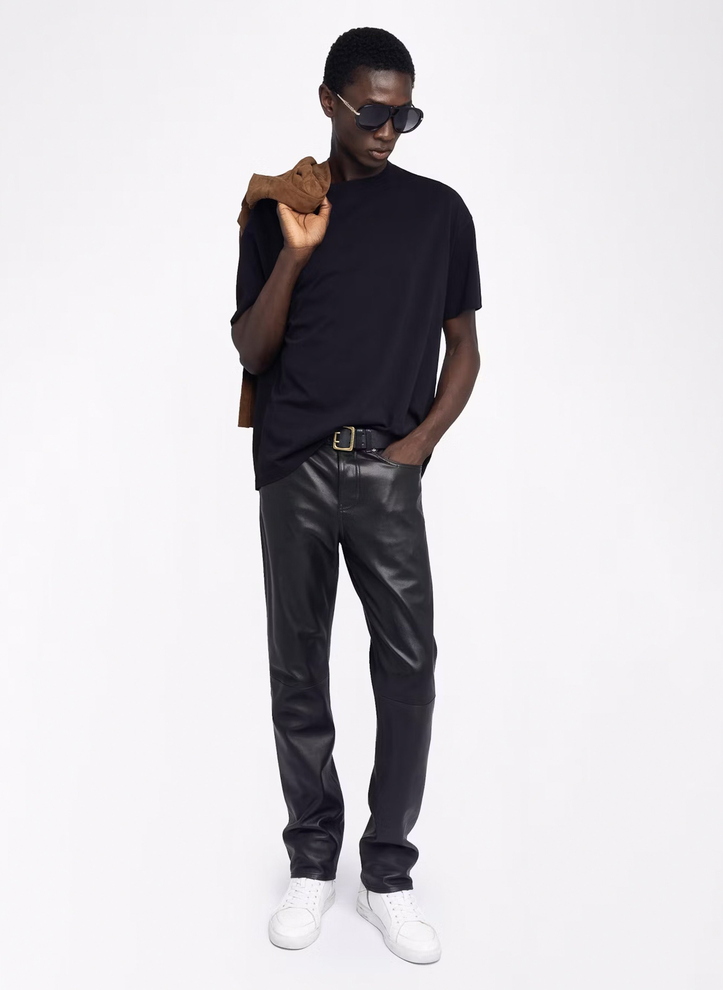 Tee-shirt oversize en coton ZADIG&VOLTAIRE Noir