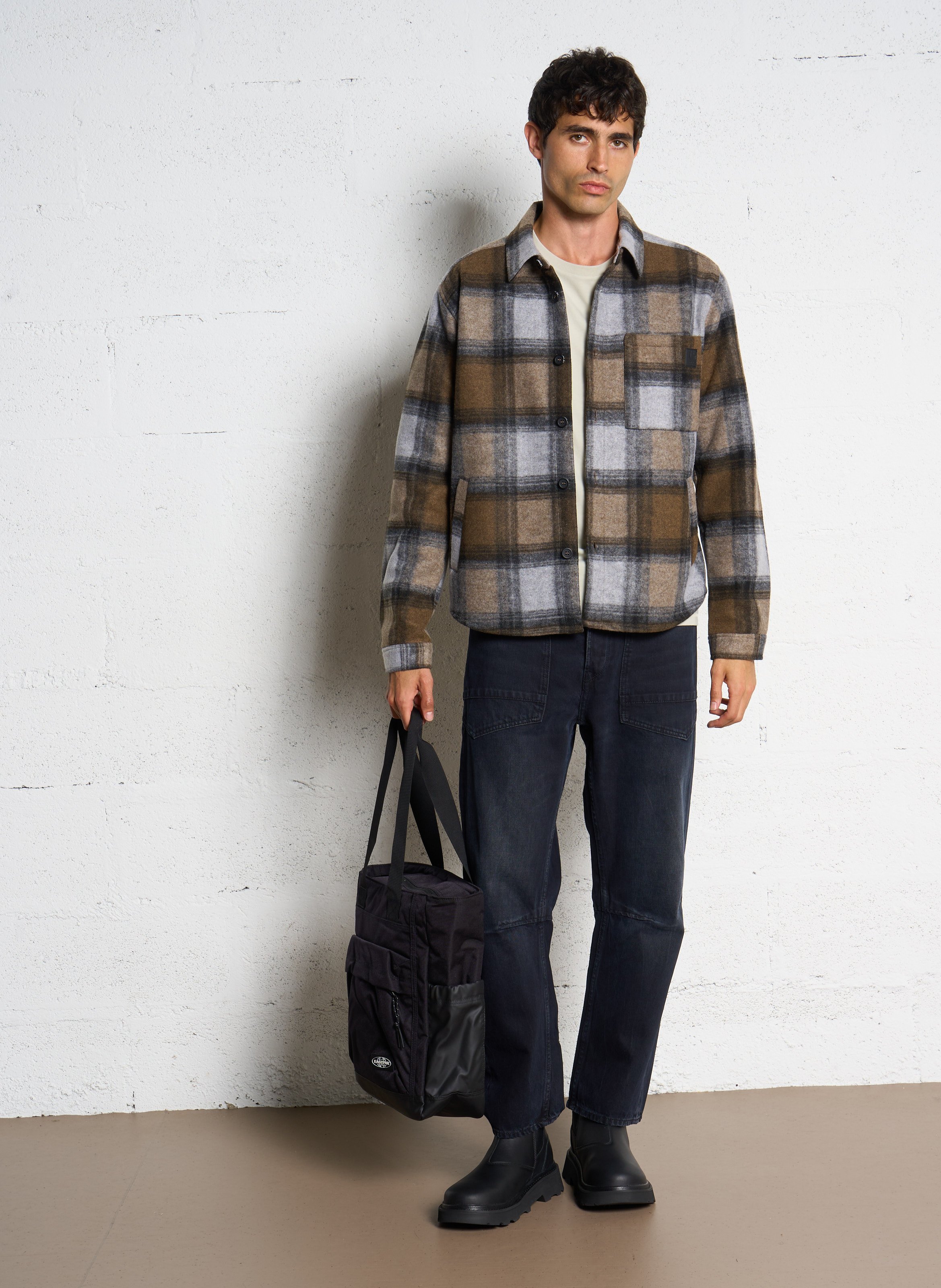 Loose cotton jeans LE TEMPS DES CERISES Blue