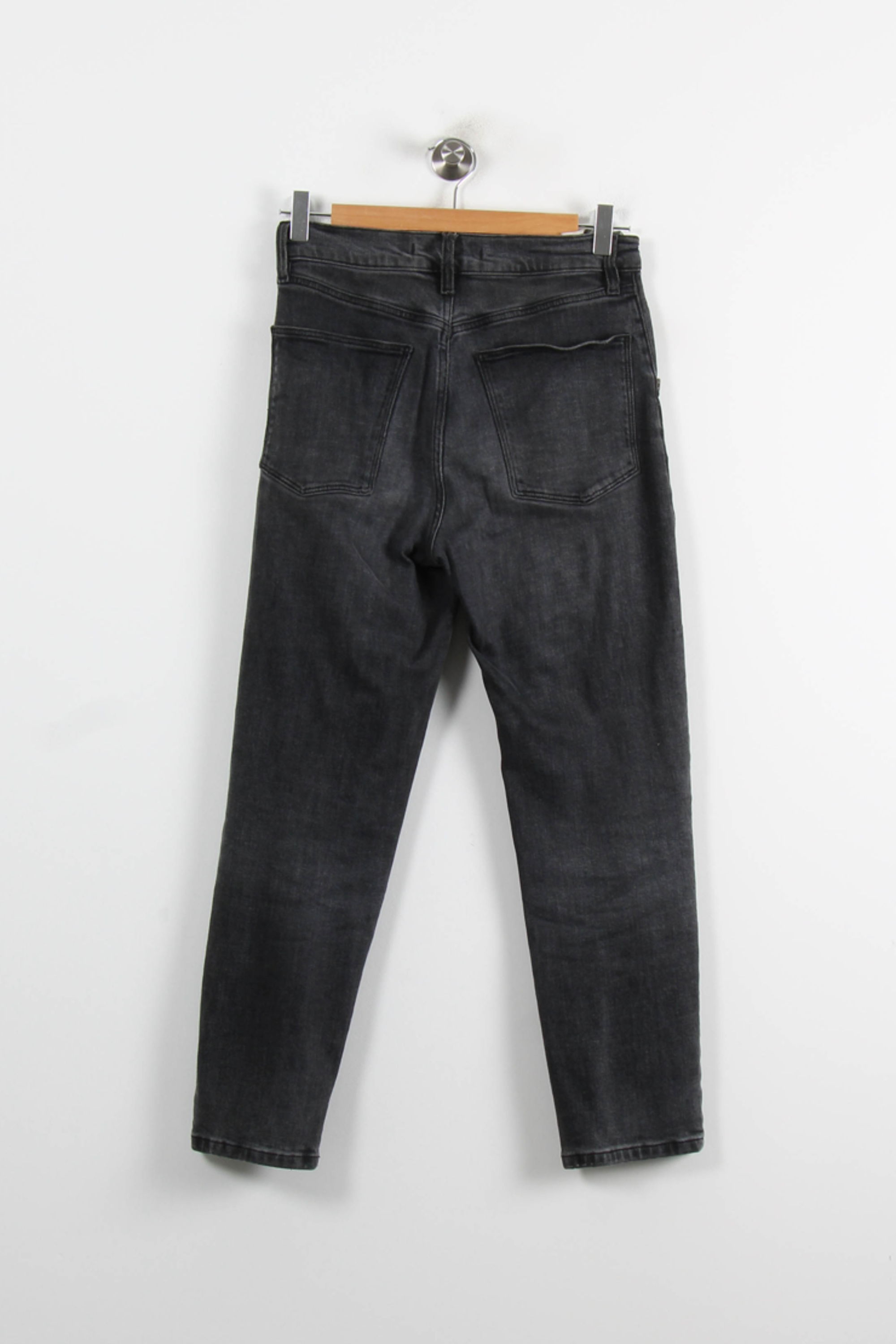 Cropped slim jeans with studs COMPTOIR DES COTONNIERS - Seconde main Grey