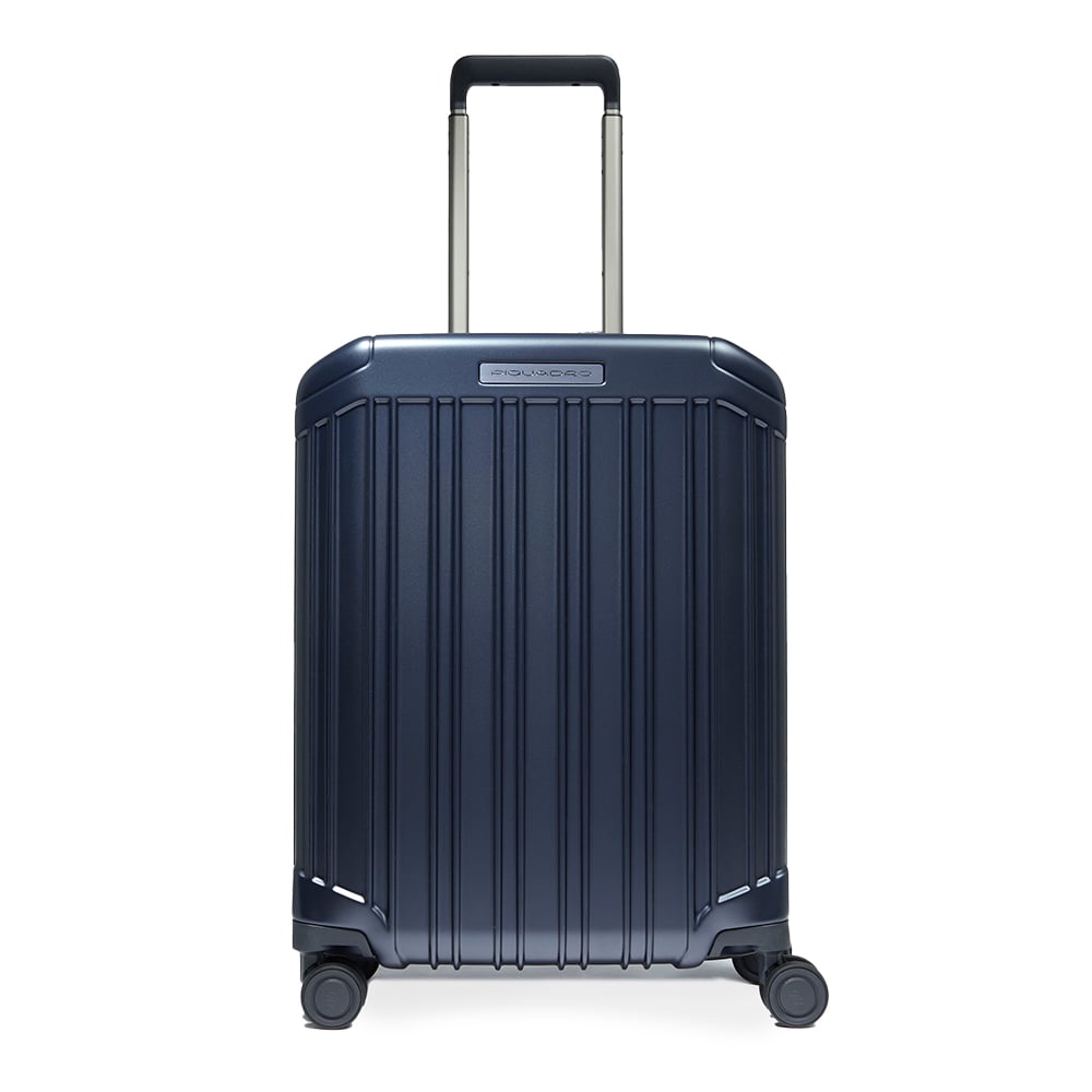 Cabin trolley suitcase with 4 wheels, TSA lock, and USB and USB type-C ports PIQUADRO