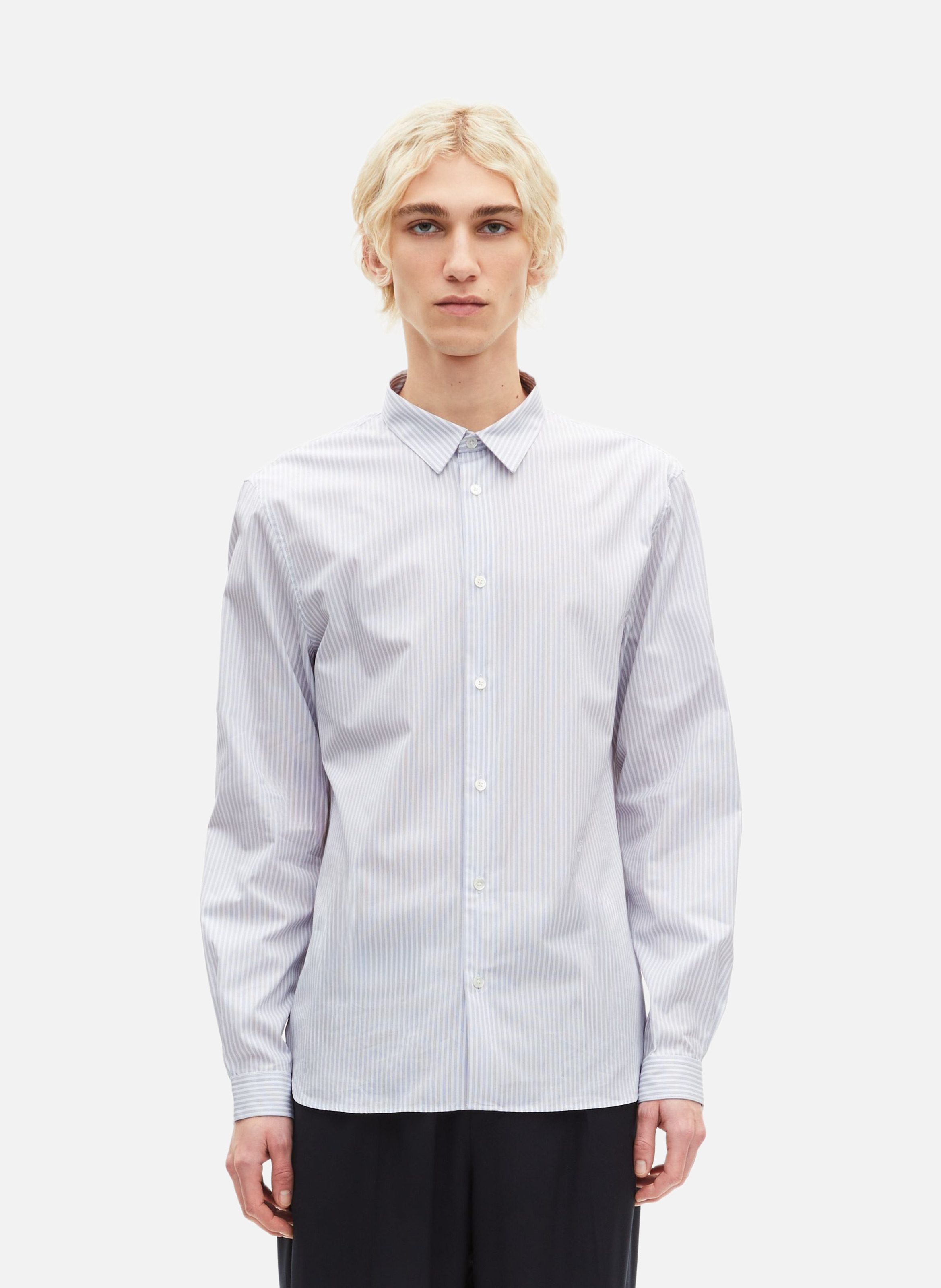 Pinstripe shirt THE KOOPLES Blue