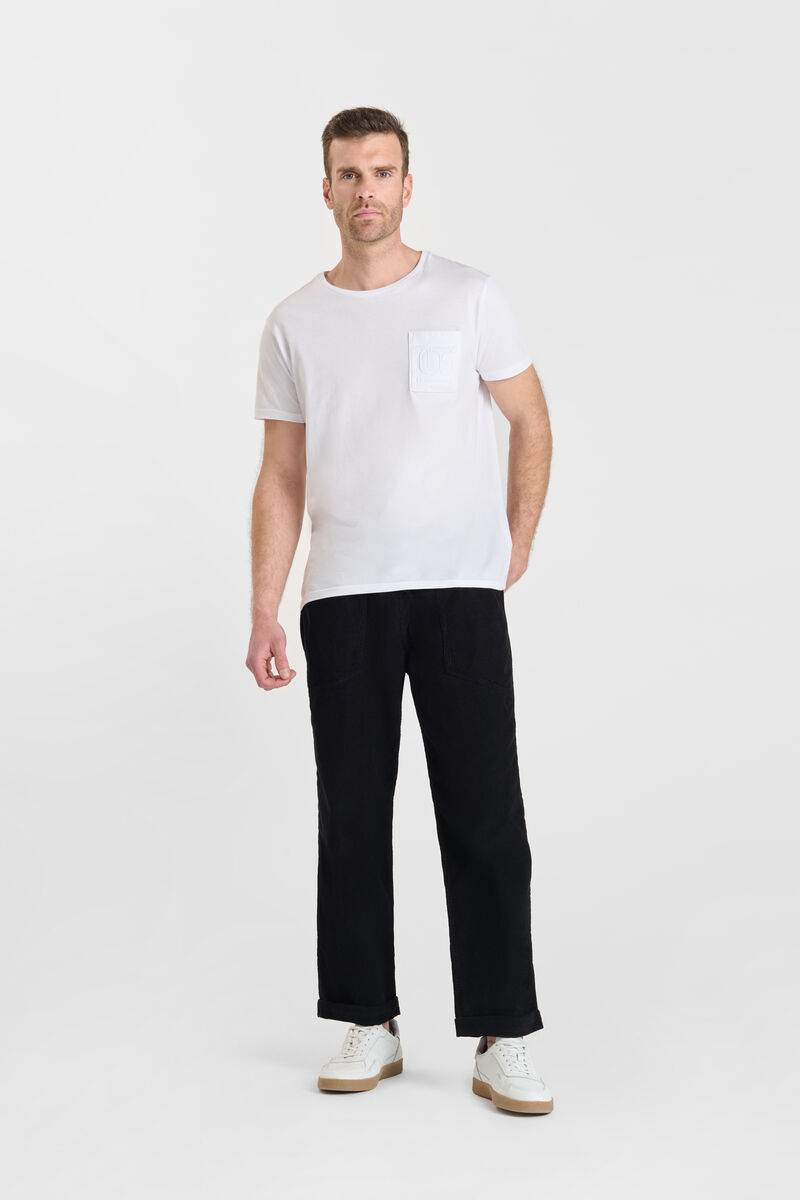 Loose, wide-leg pants LE TEMPS DES CERISES Black