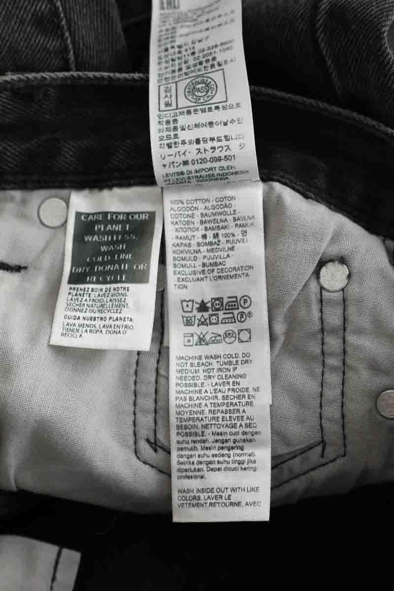 - Straight-leg jeans
- 5 pockets
- Straight cut
- Faded effect LEVI'S - Seconde main Black