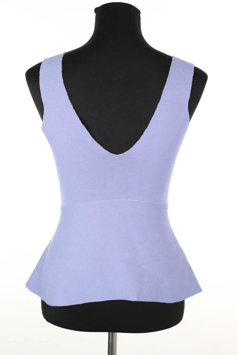 Azawood sleeveless top ARMANI - SECONDE MAIN Purple