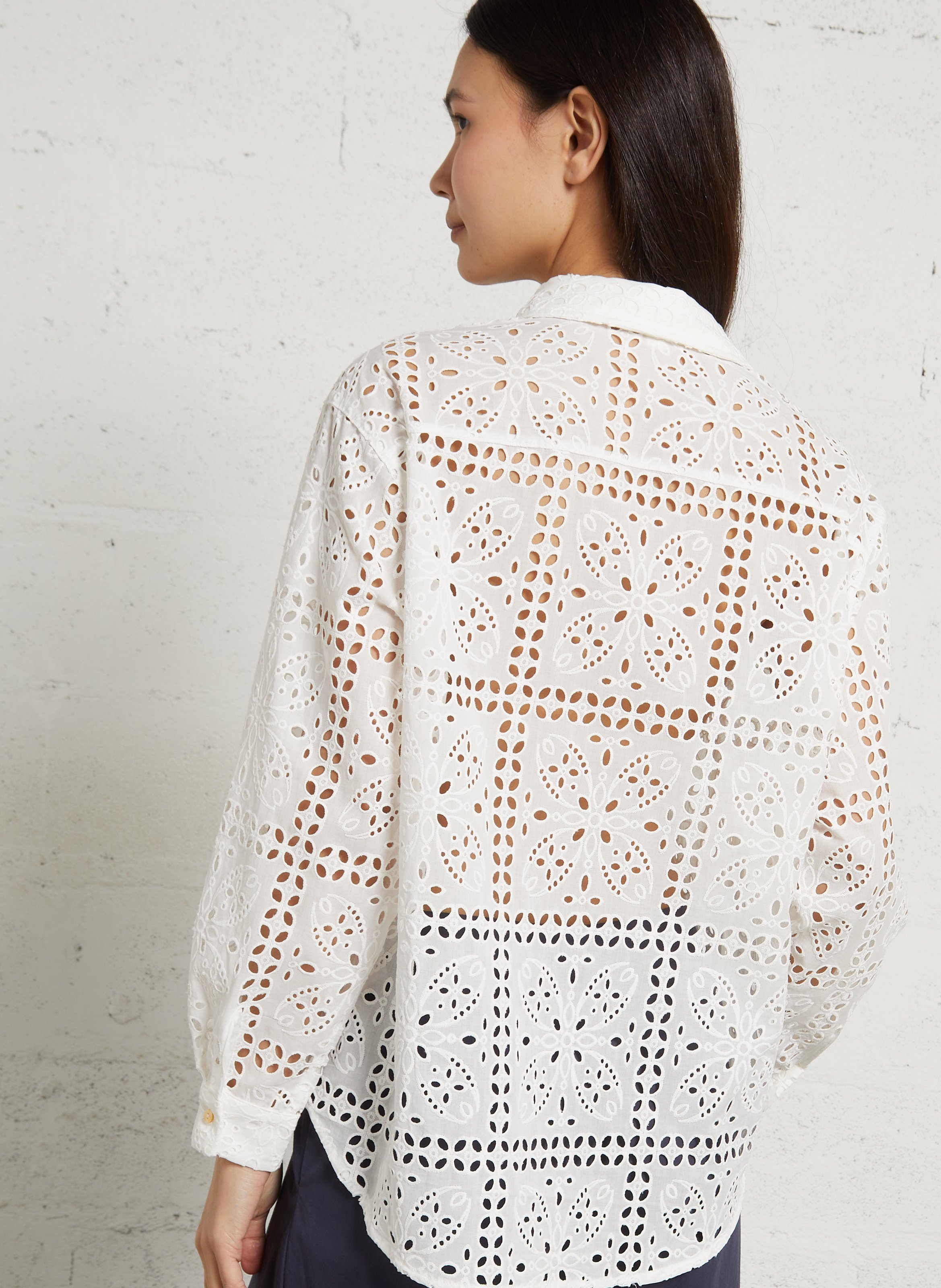 Colonel - Einfarbiges Hemd THE KORNER Weiss