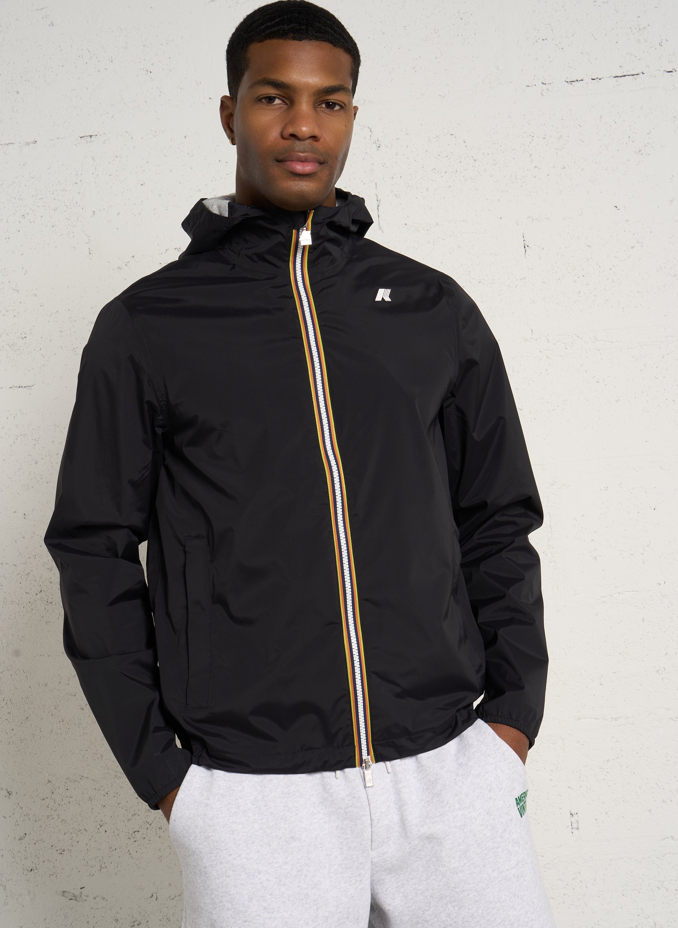 Coupe-vent droit K-WAY Noir