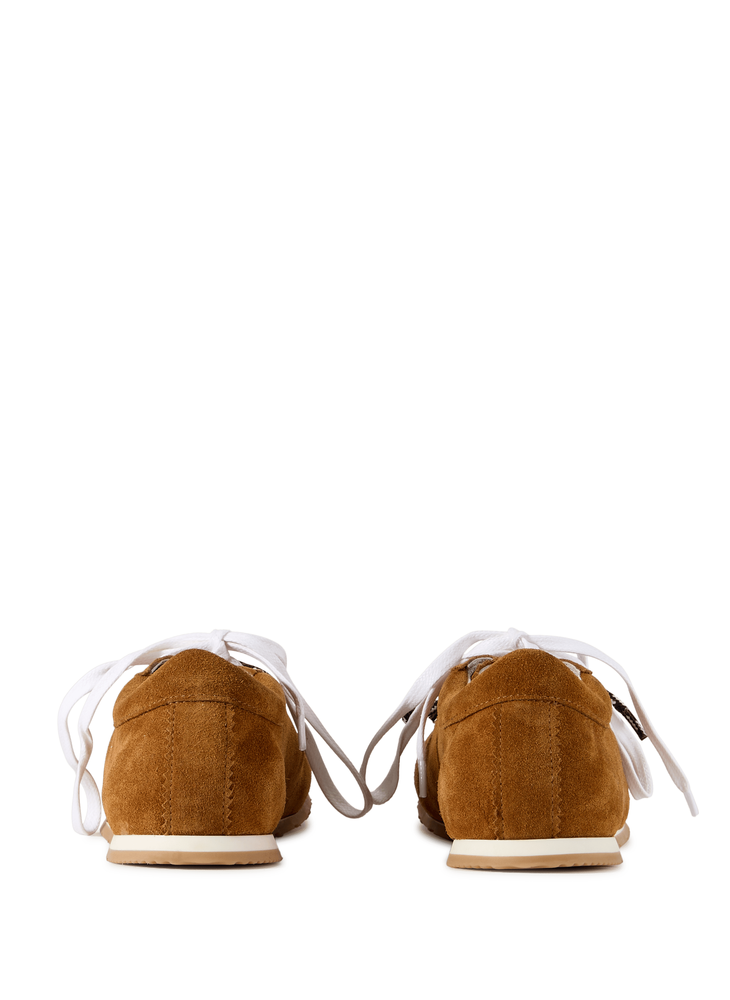 Baskets basses en cuir métallisé SAISON 1865 Bruin