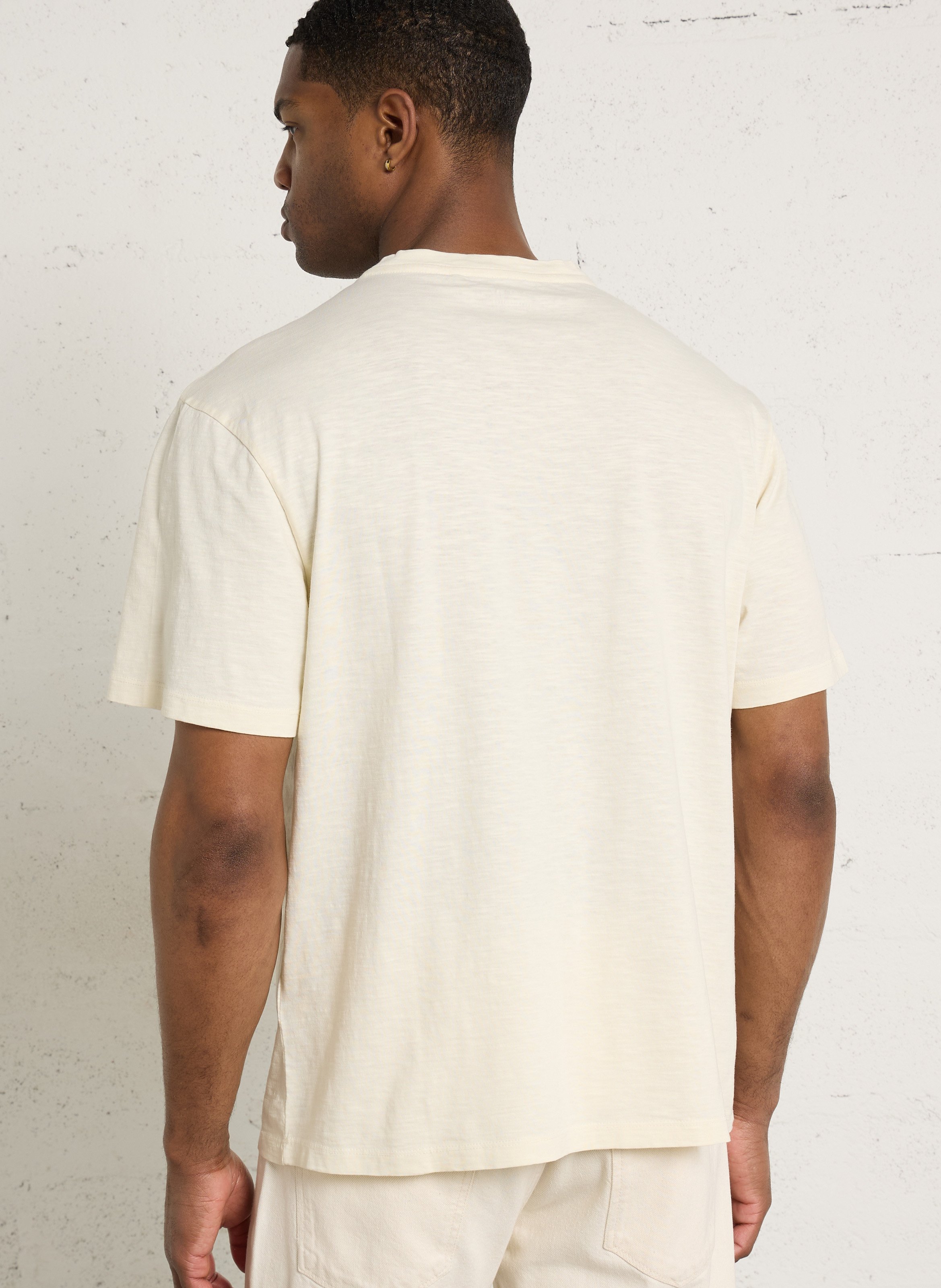 Ronde hals T-shirt met kroon IKKS Wit