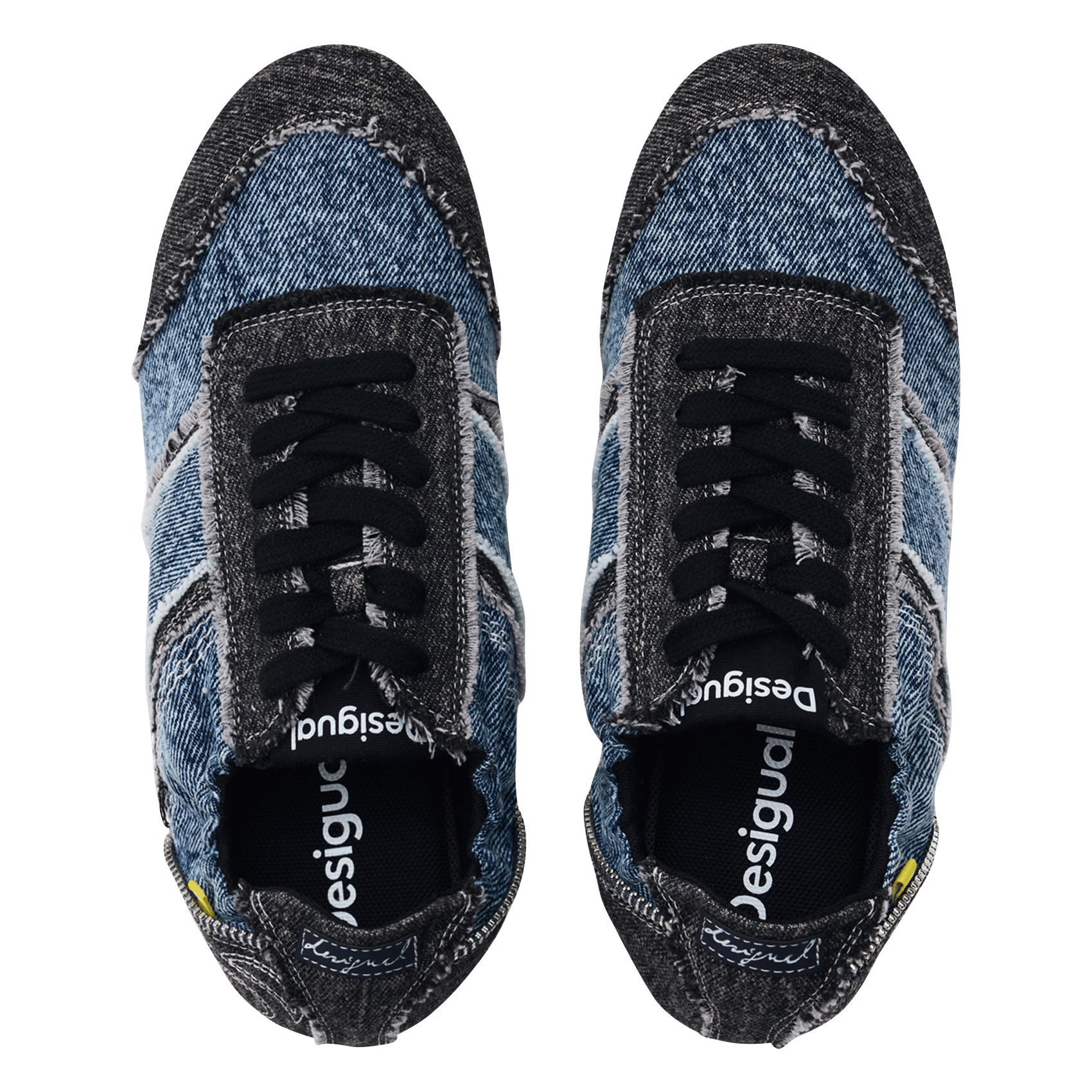 Baskets basses en denim DESIGUAL Bleu